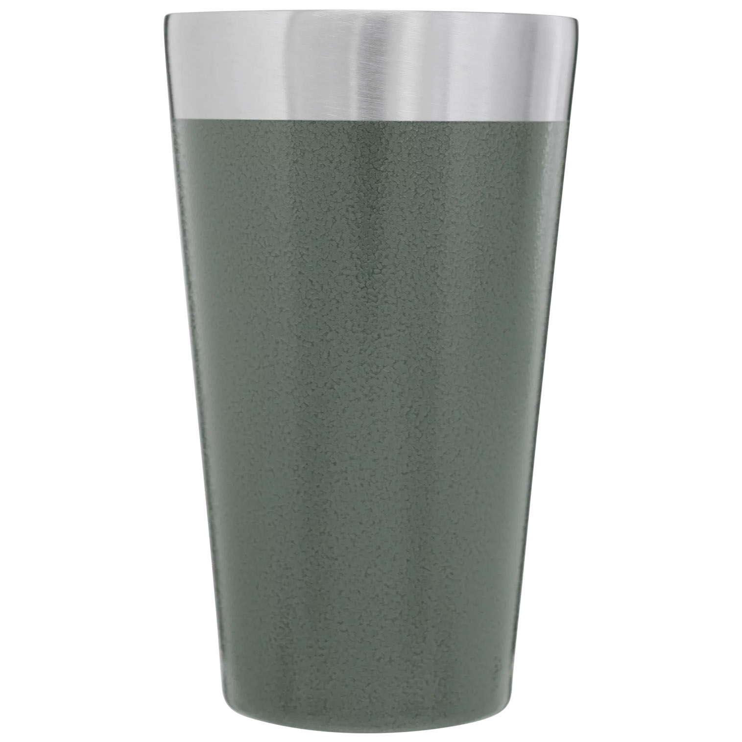 Stanley Adventure Stacking Stainless Steel Beer Pint | 16oz Tumbler Hammertone Green | SY0731482