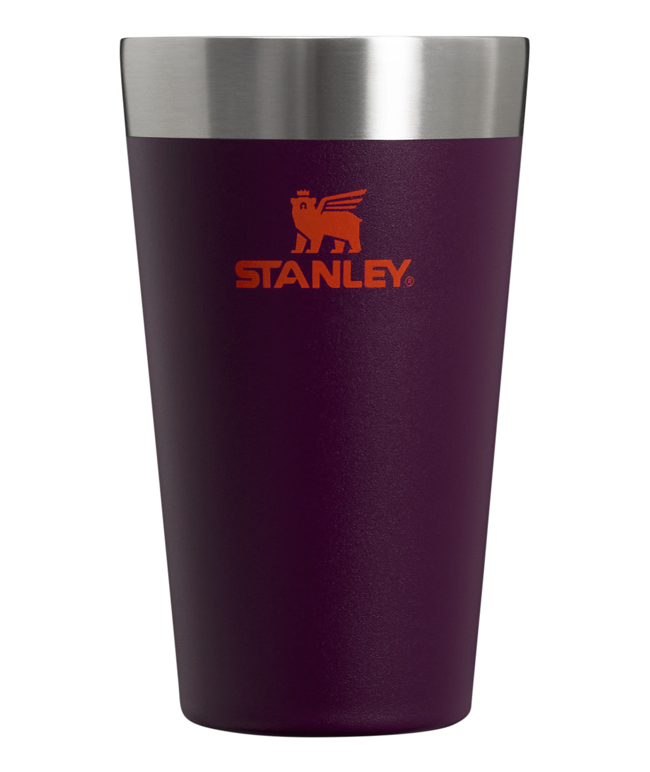 Stanley Adventure Stacking Stainless Steel Beer Pint | 16oz Tumbler Plum | NV7634219