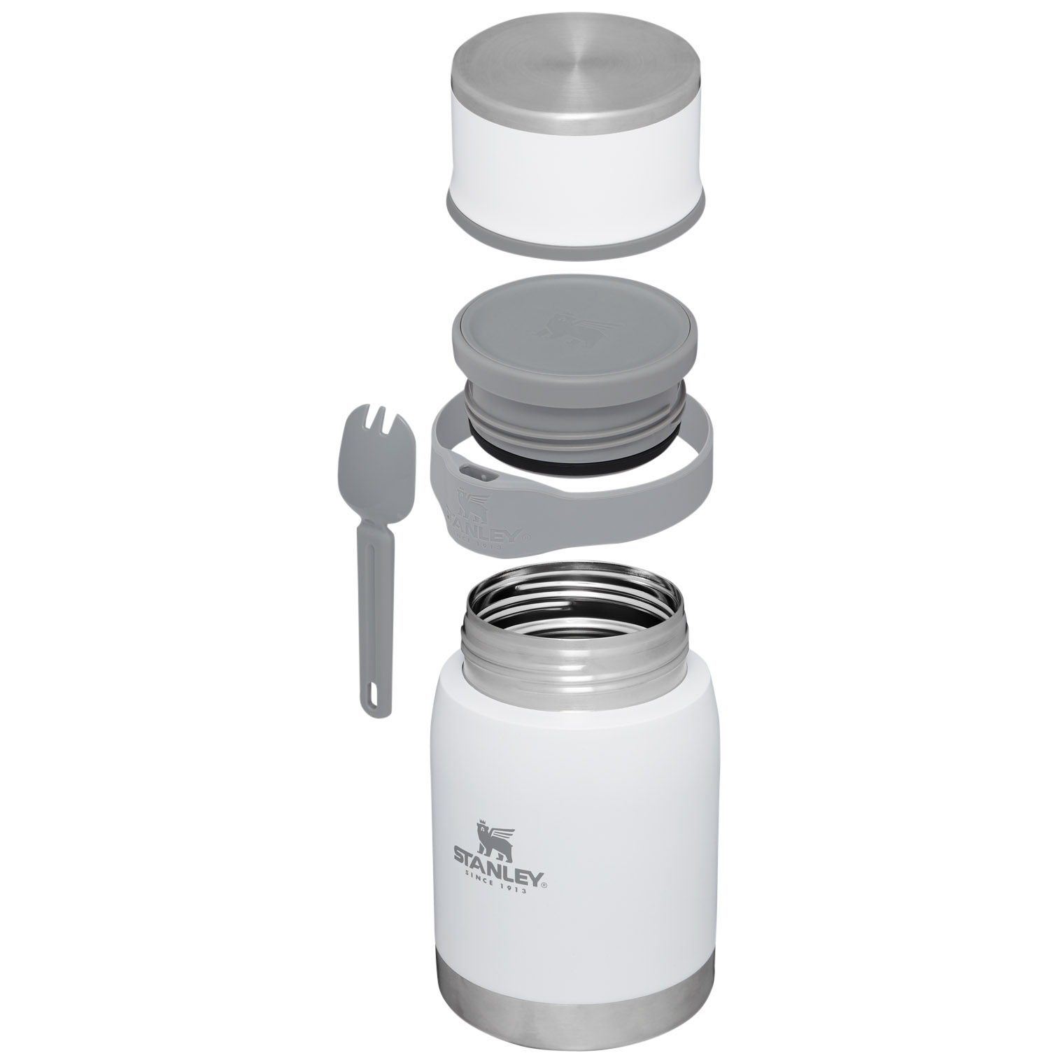 Stanley Adventure To-Go Food Jar + Spork | 24 OZ Polar | OG1742039