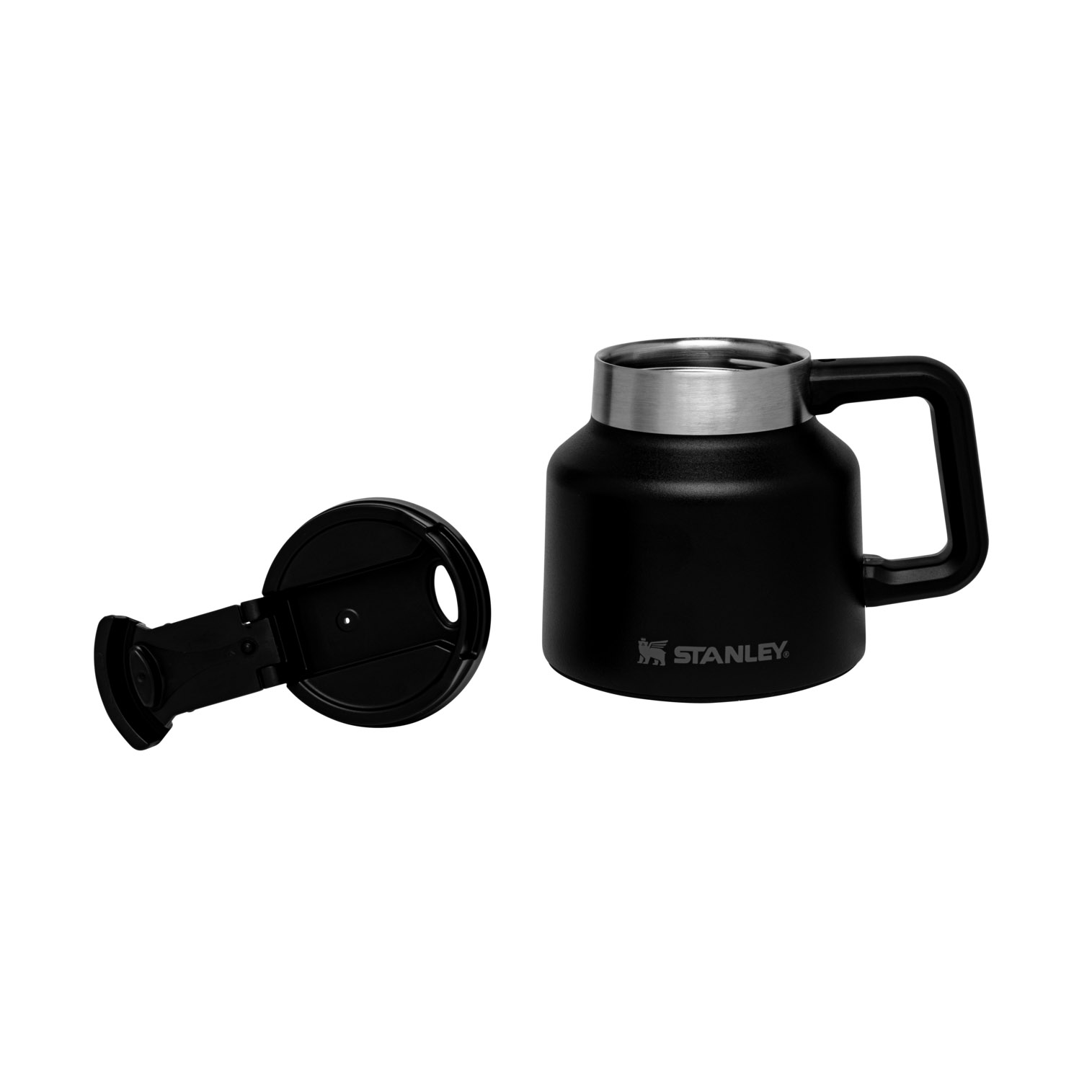 Stanley Adventure Tough-To-Tip Admiral's Mug | 20oz Matte Black | DT9840561