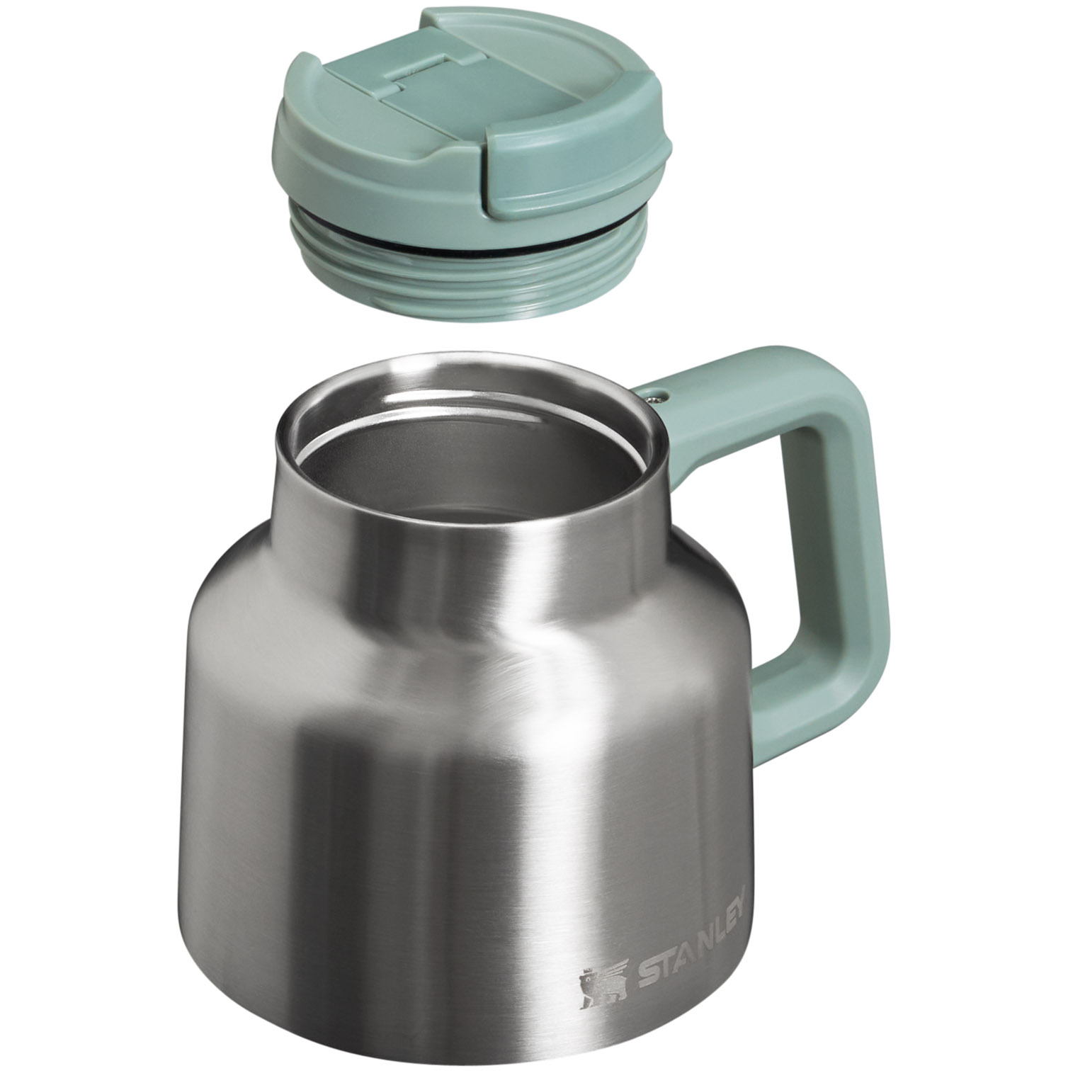 Stanley Adventure Tough-To-Tip Admiral's Mug | 20oz Stainless Steel Shale | GS8653024