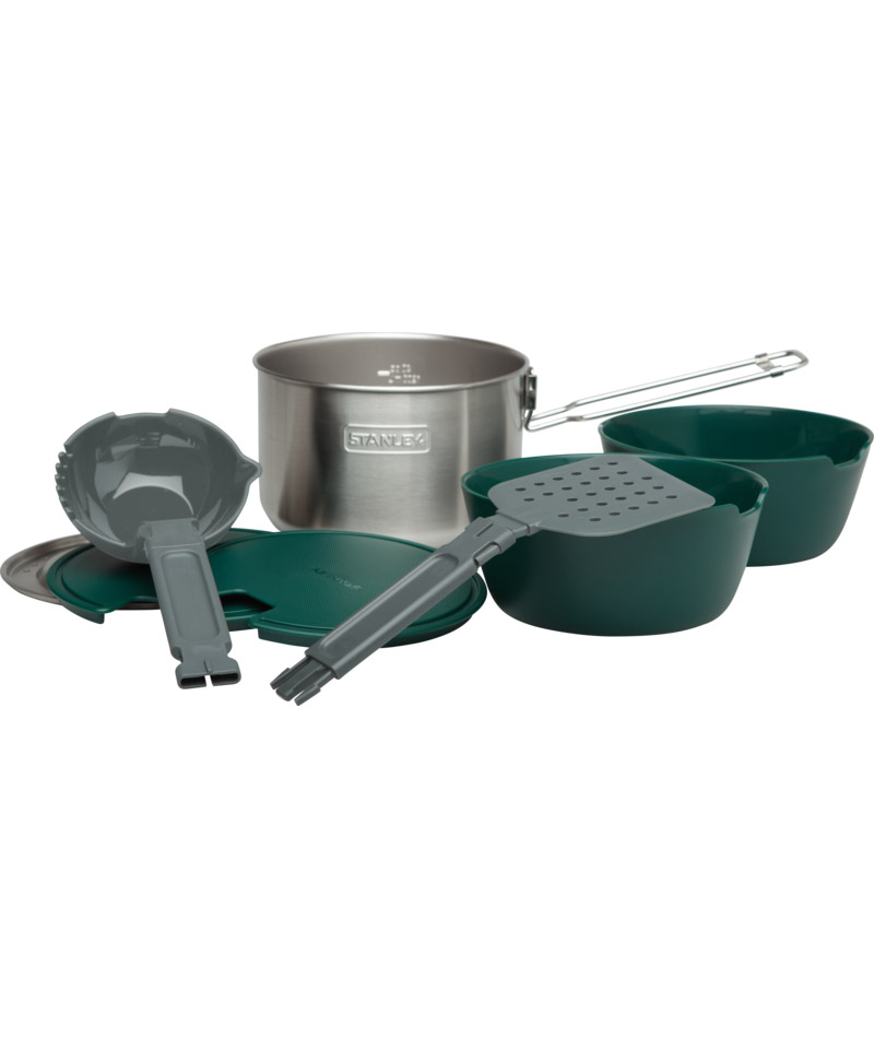 Stanley All-In-One Two Bowl Cook Set | Stainless Steel Camp Cookware Stainless | GP5284391