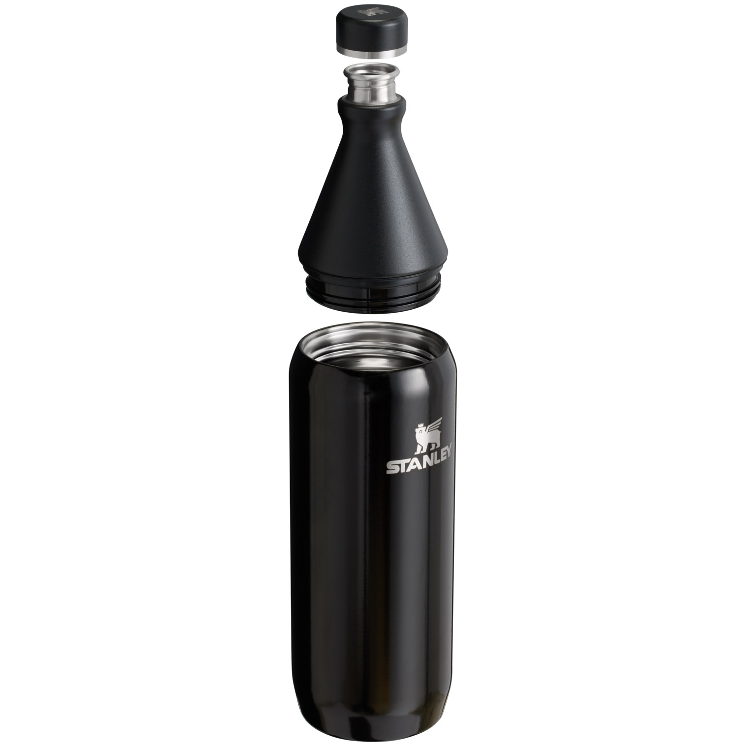 Stanley All Day Slim Bottle | 34 OZ Black 2.0 | FY0637249