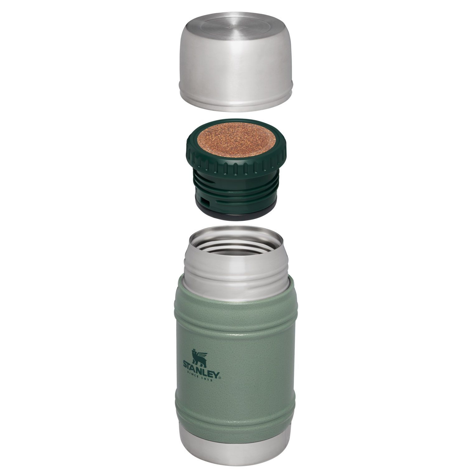 Stanley Artisan Thermal Food Jar | 17 OZ Hammertone Green | GP7981265