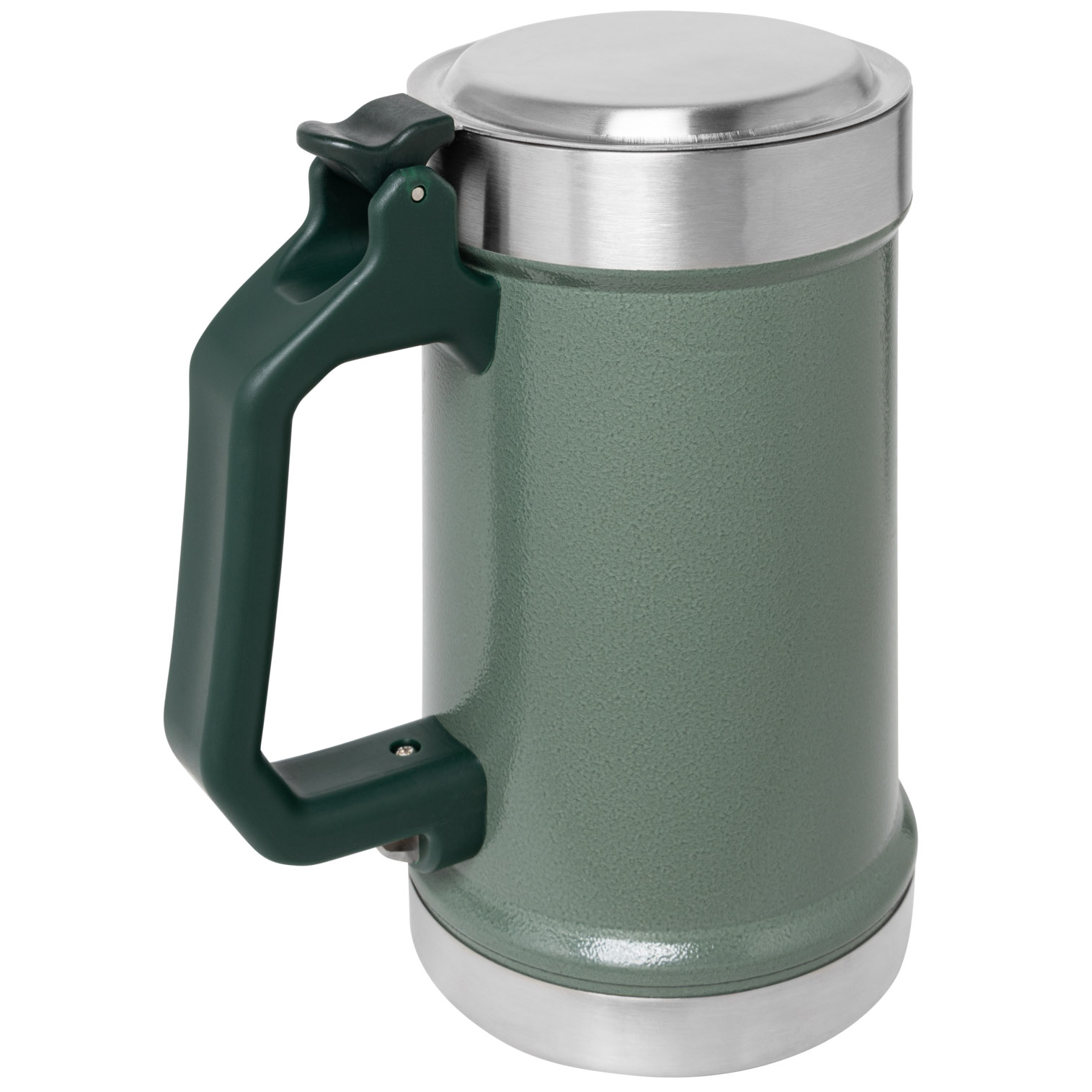 Stanley Classic Bottle Opener Beer Stein | 24OZ Mug Hammertone Green | XU7248135