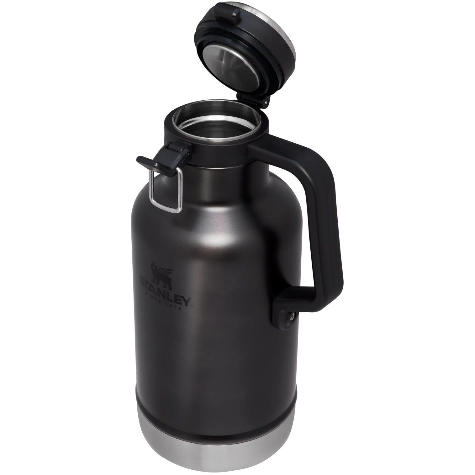 Stanley Classic Easy-Pour Insulated Beer Growler | 64 oz Charcoal Glow | RA8704615