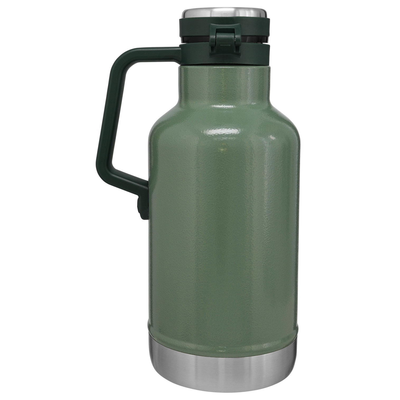 Stanley Classic Easy-Pour Insulated Beer Growler | 64 oz Hammertone Green | VU9734586