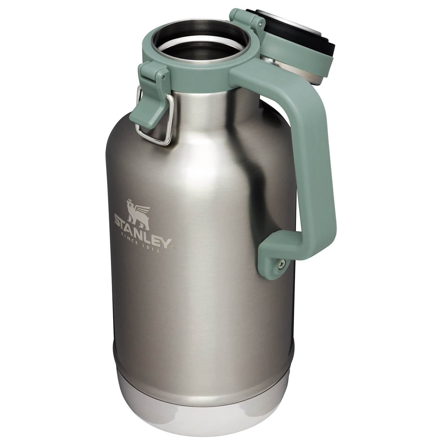 Stanley Classic Easy-Pour Insulated Beer Growler | 64 oz Stainless Steel | OU2738540