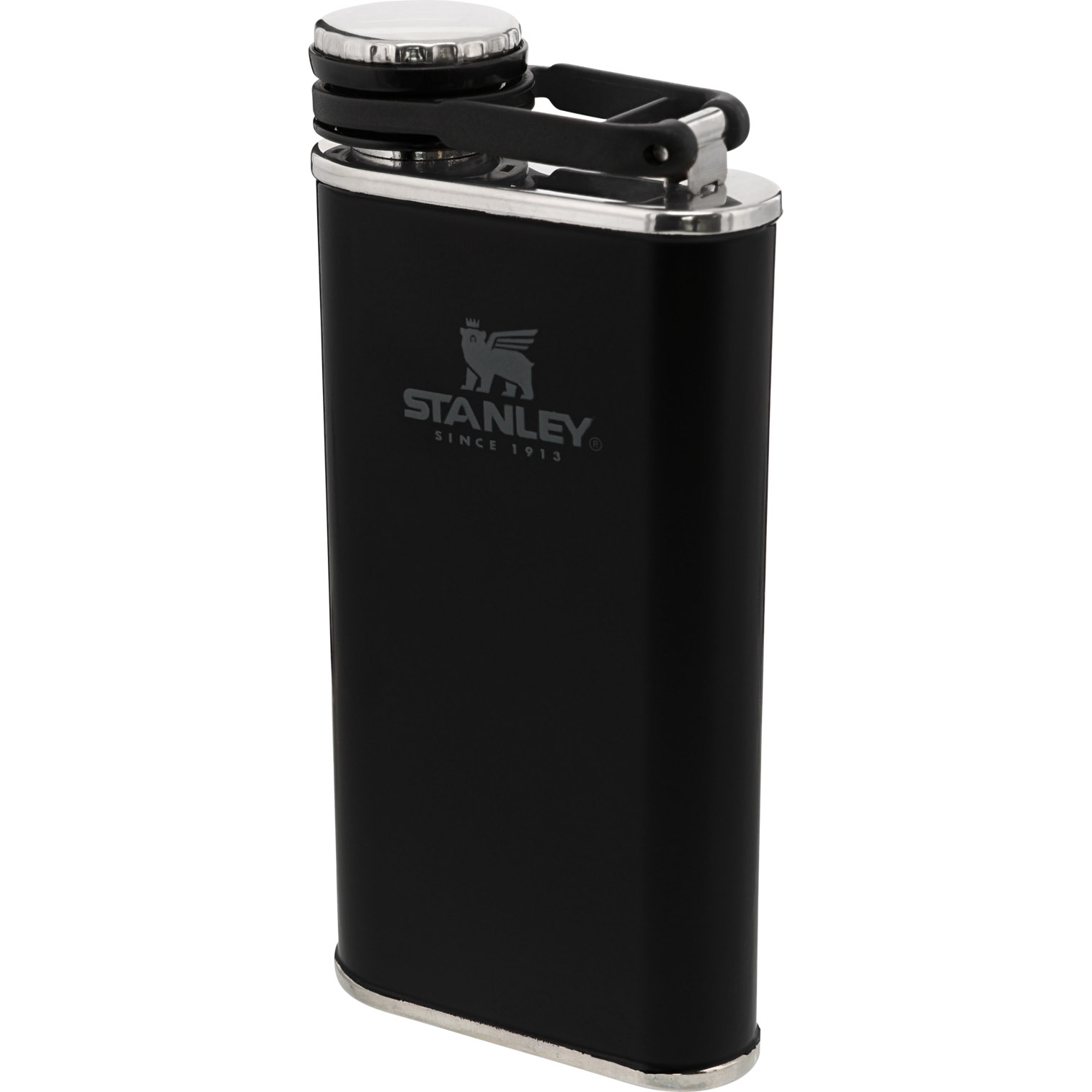 Stanley Classic Hip Flask | 8oz Vacuum Insulated Matte Black | NQ7162904