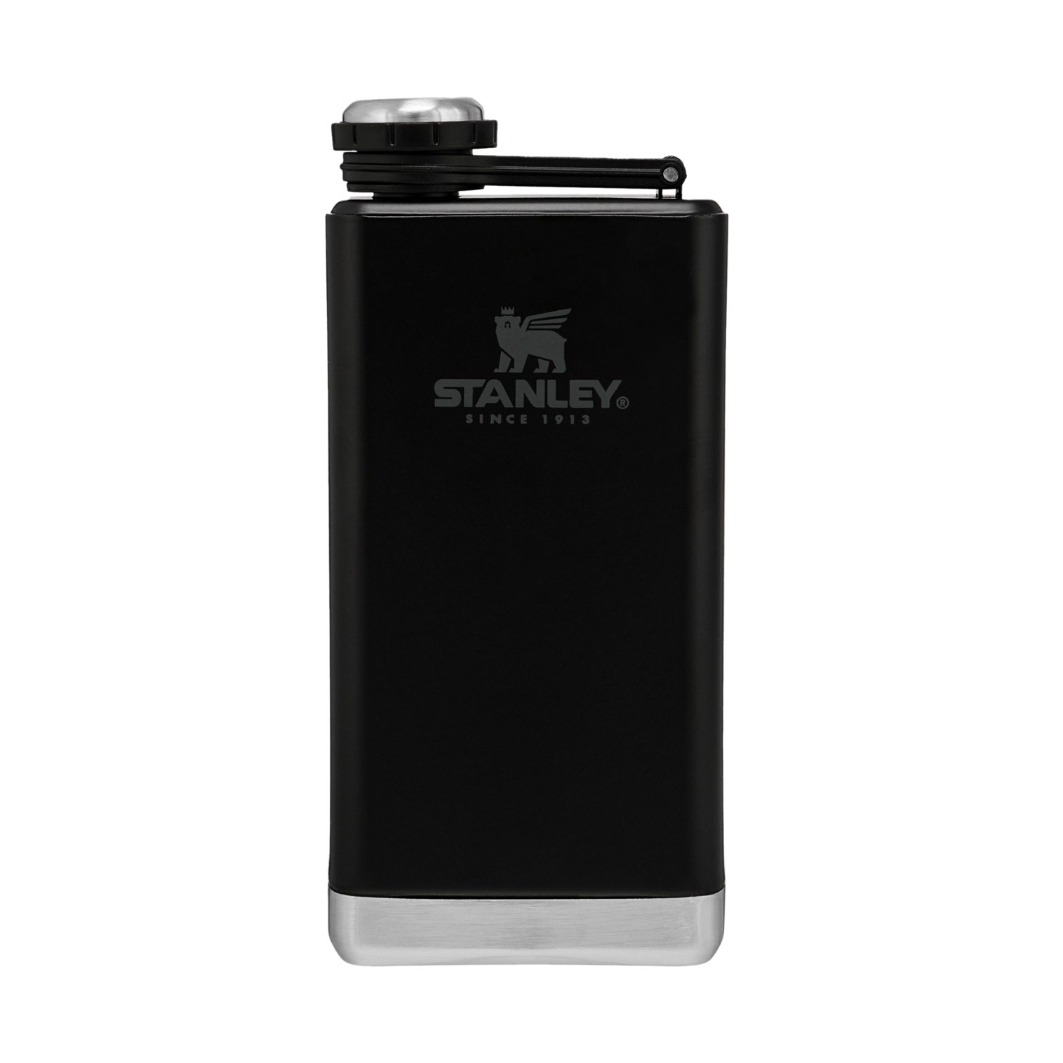 Stanley Classic Hip Flask | 8oz Vacuum Insulated Matte Black | NQ7162904