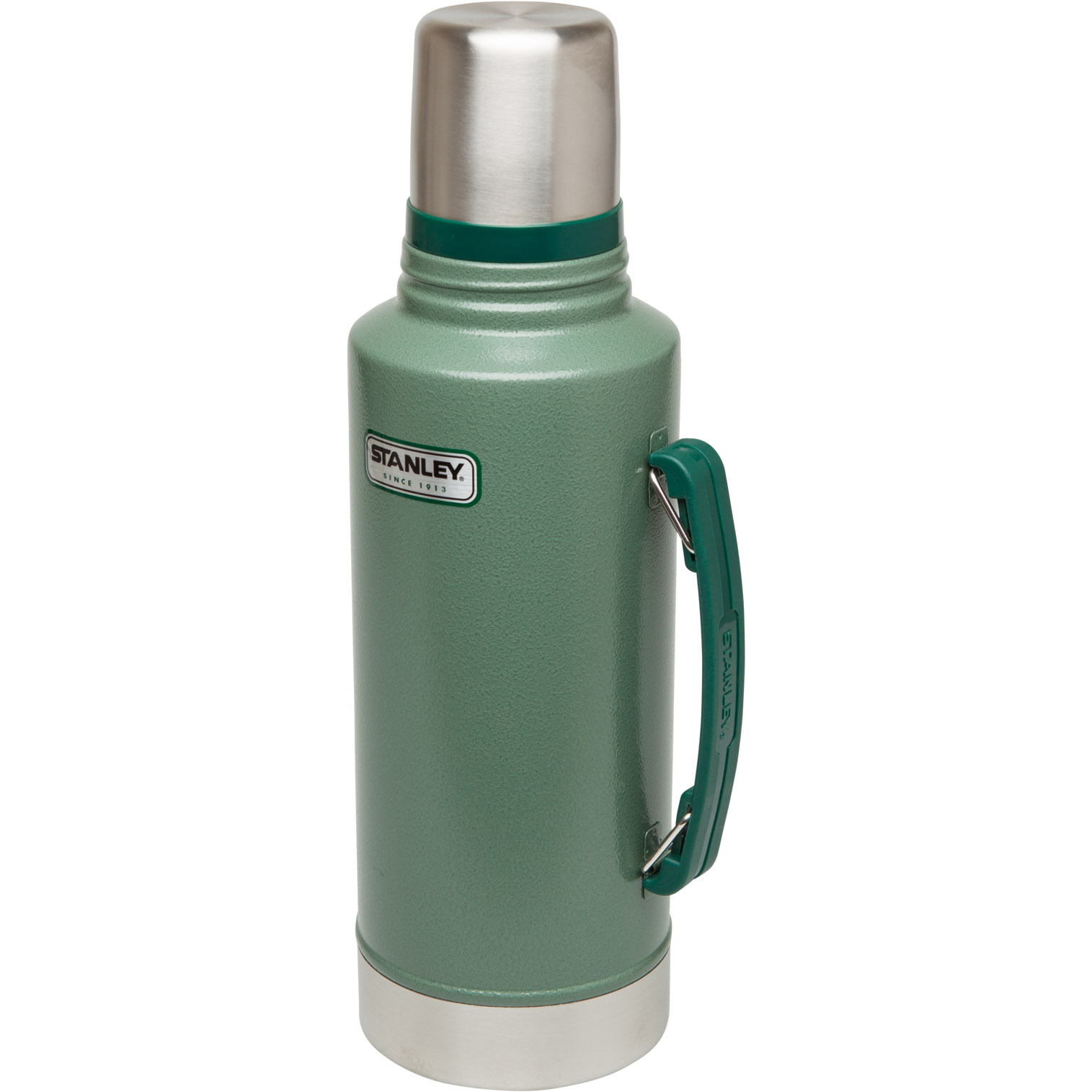 Stanley Classic Insulated Vacuum Bottle | 2 QT Hammertone Green | YZ3610974