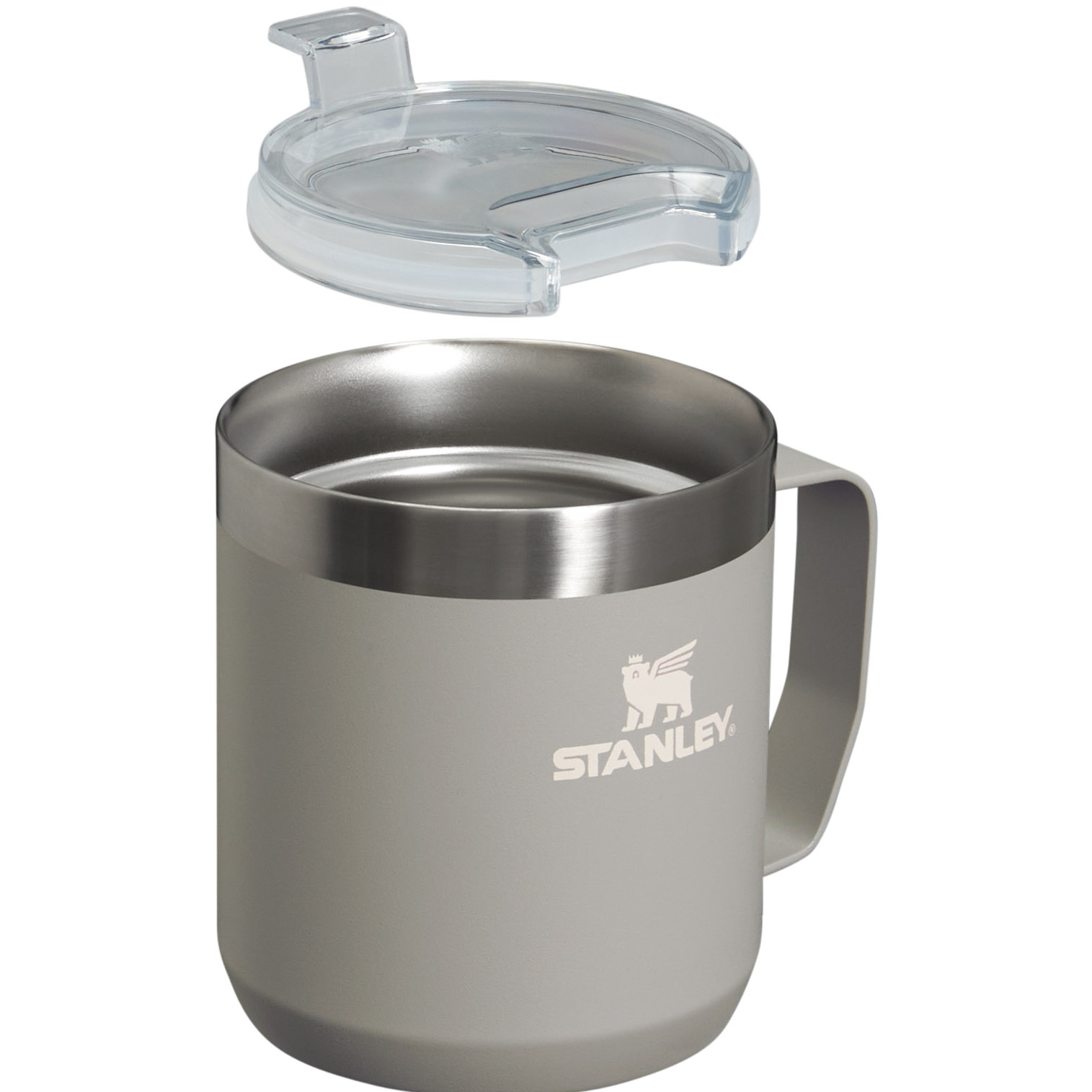 Stanley Classic Legendary Camp Mug | 12 OZ | Travel Tumbler Ash | BQ8503461