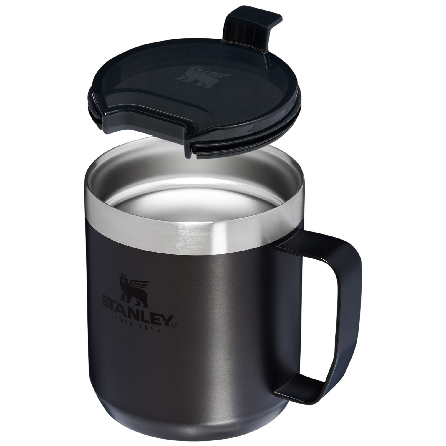 Stanley Classic Legendary Camp Mug | 12 OZ | Travel Tumbler Charcoal Glow | LB4670583