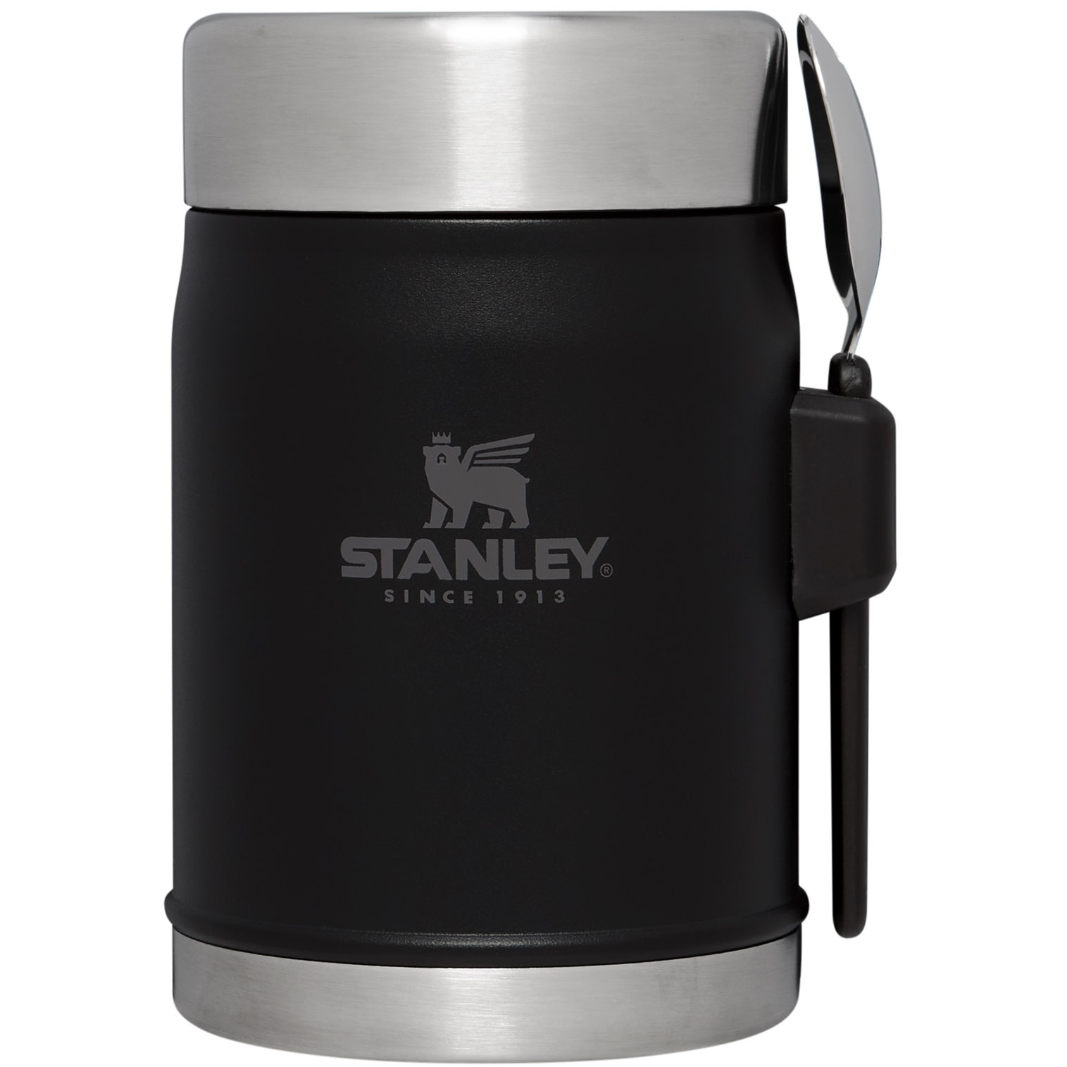 Stanley Classic Legendary Insulated Food Jar + Spork | 14 OZ Matte Black | VO9541723