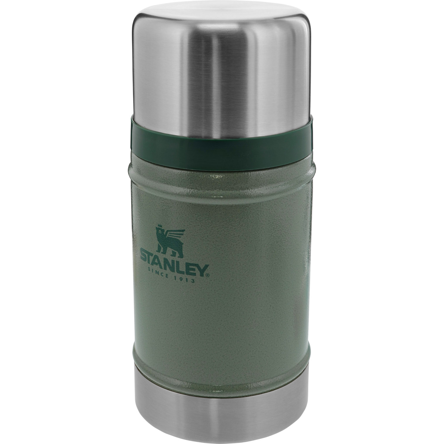 Stanley Classic Legendary Insulated Food Jar + Storage | 24oz Hammertone Green | ZB3506721