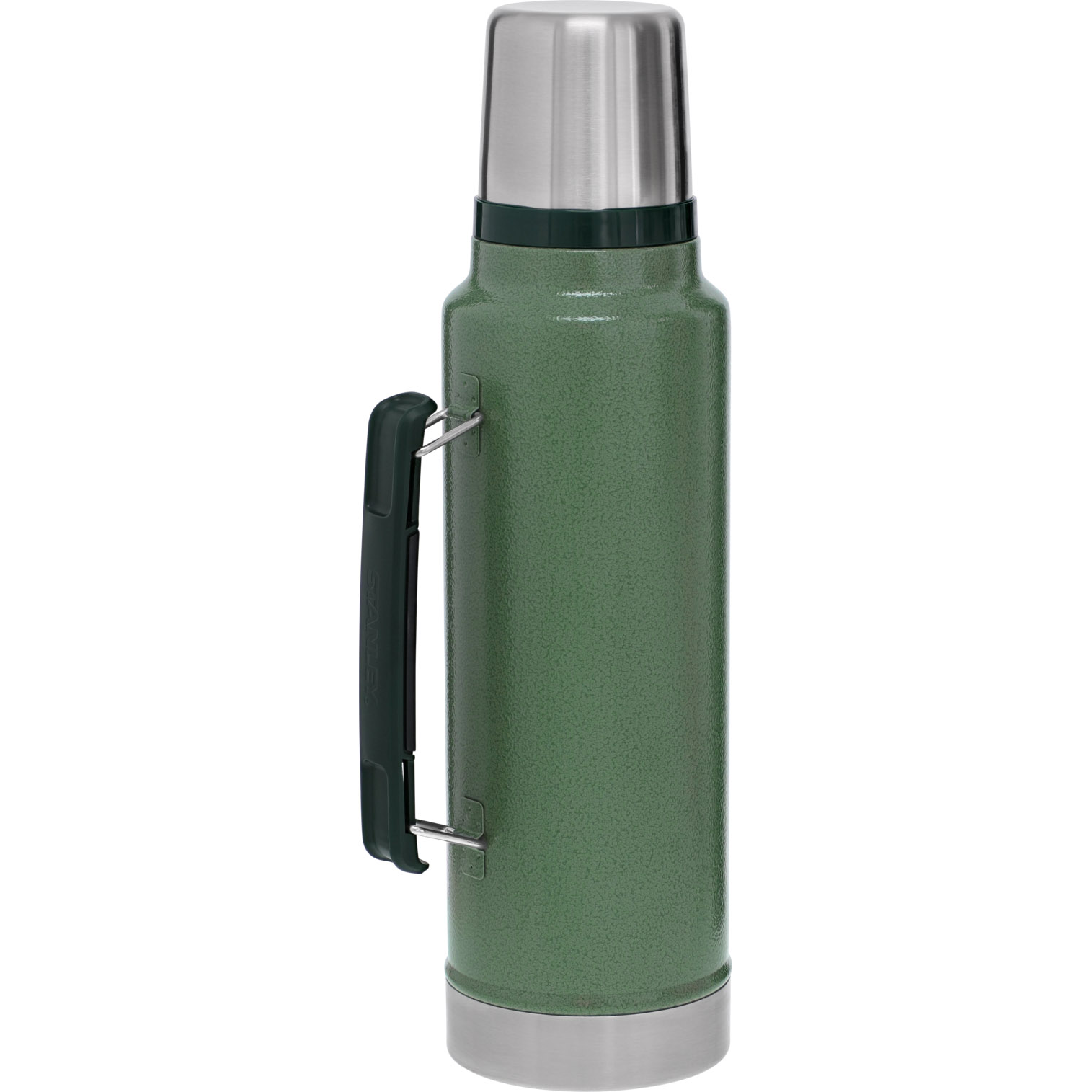 Stanley Classic Legendary Vacuum Insulated Bottle | 1.5 QT Hammertone Green | TR5794360