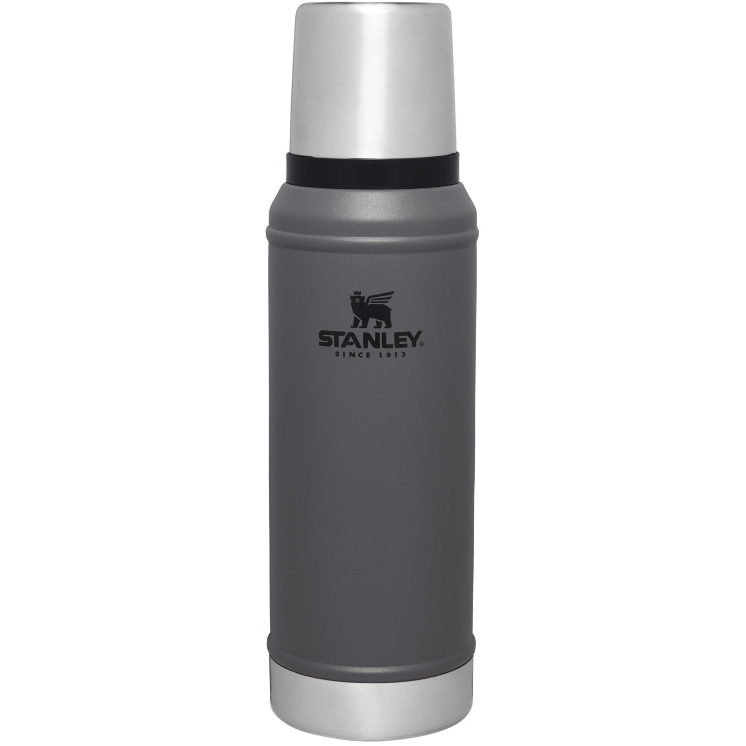 Stanley Classic Legendary Vacuum Insulated Bottle | 1.0 QT Charcoal | MD7391082