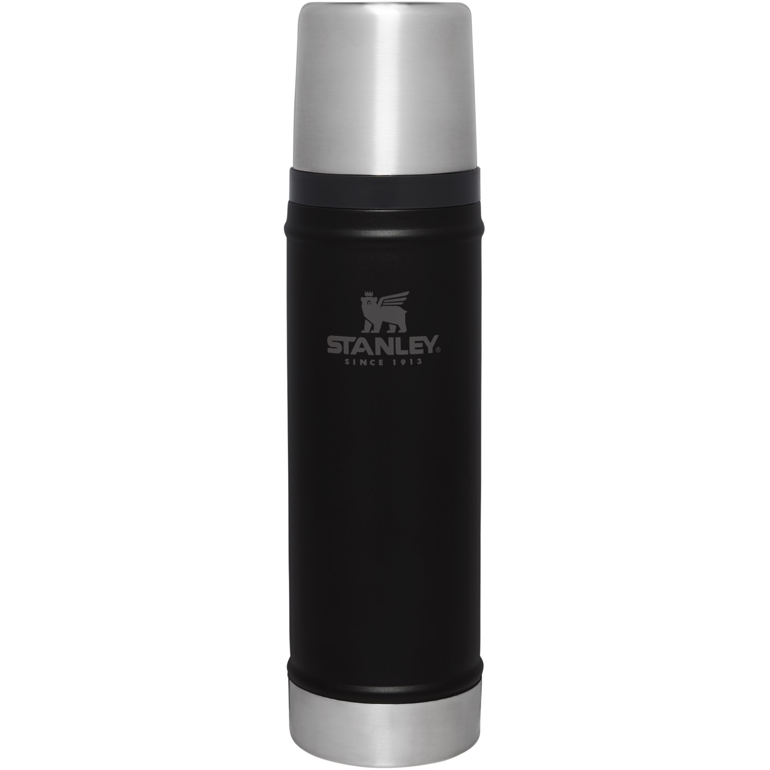 Stanley Classic Legendary Vacuum Insulated Water Bottle | 20 oz Matte Black | MY8937064