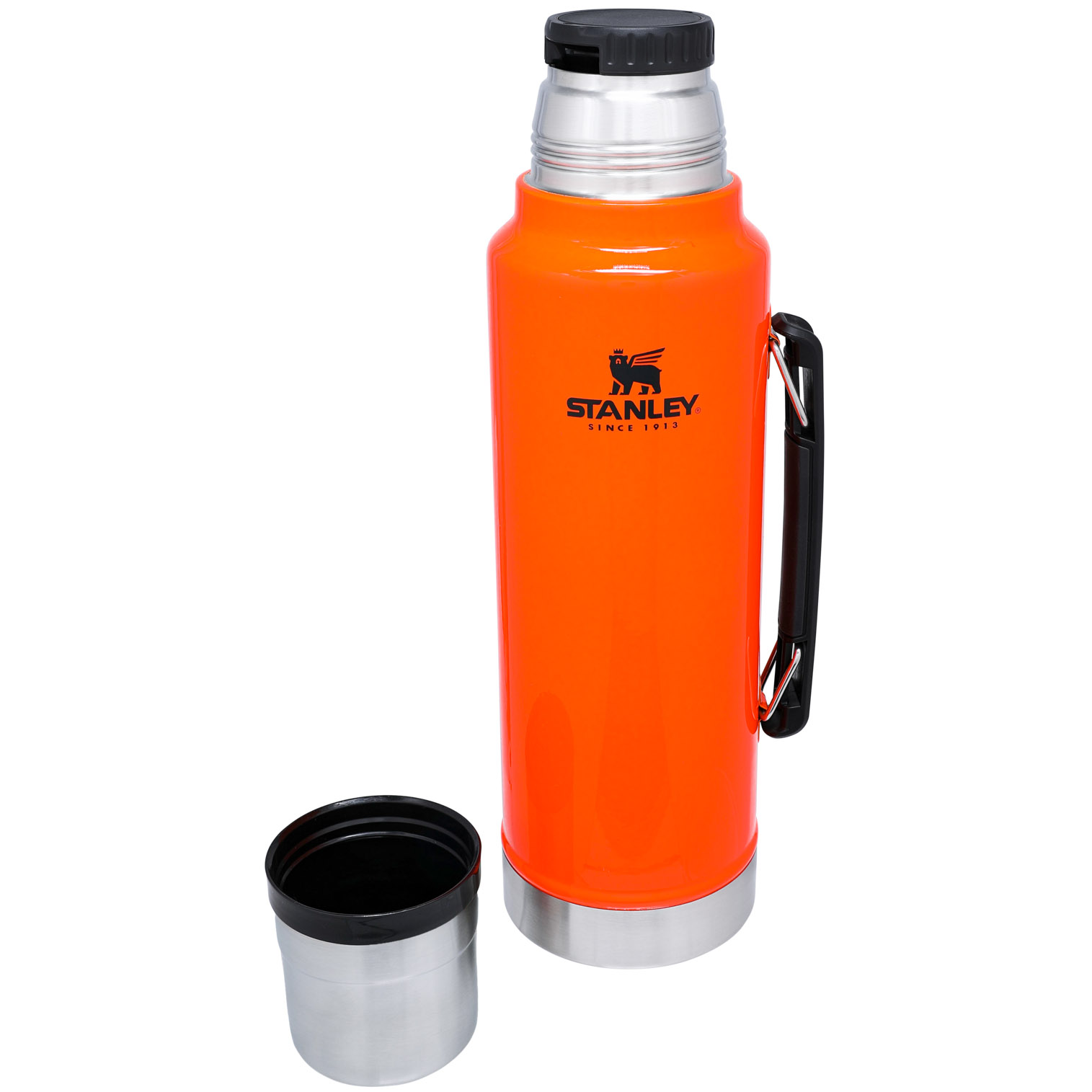 Stanley Classic Legendary Vacuum Insulated Bottle | Sportsman | 1.5 QT Blaze Orange | GR0174956