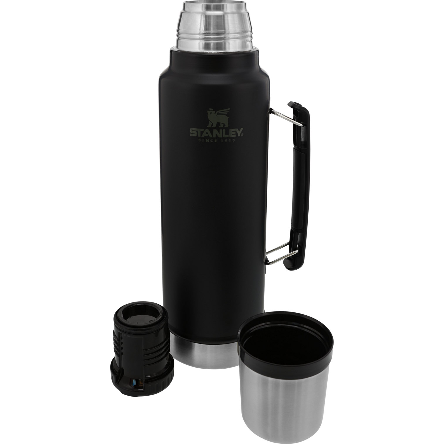 Stanley Classic Legendary Vacuum Insulated Bottle | 1.5 QT Matte Black | XE4802579