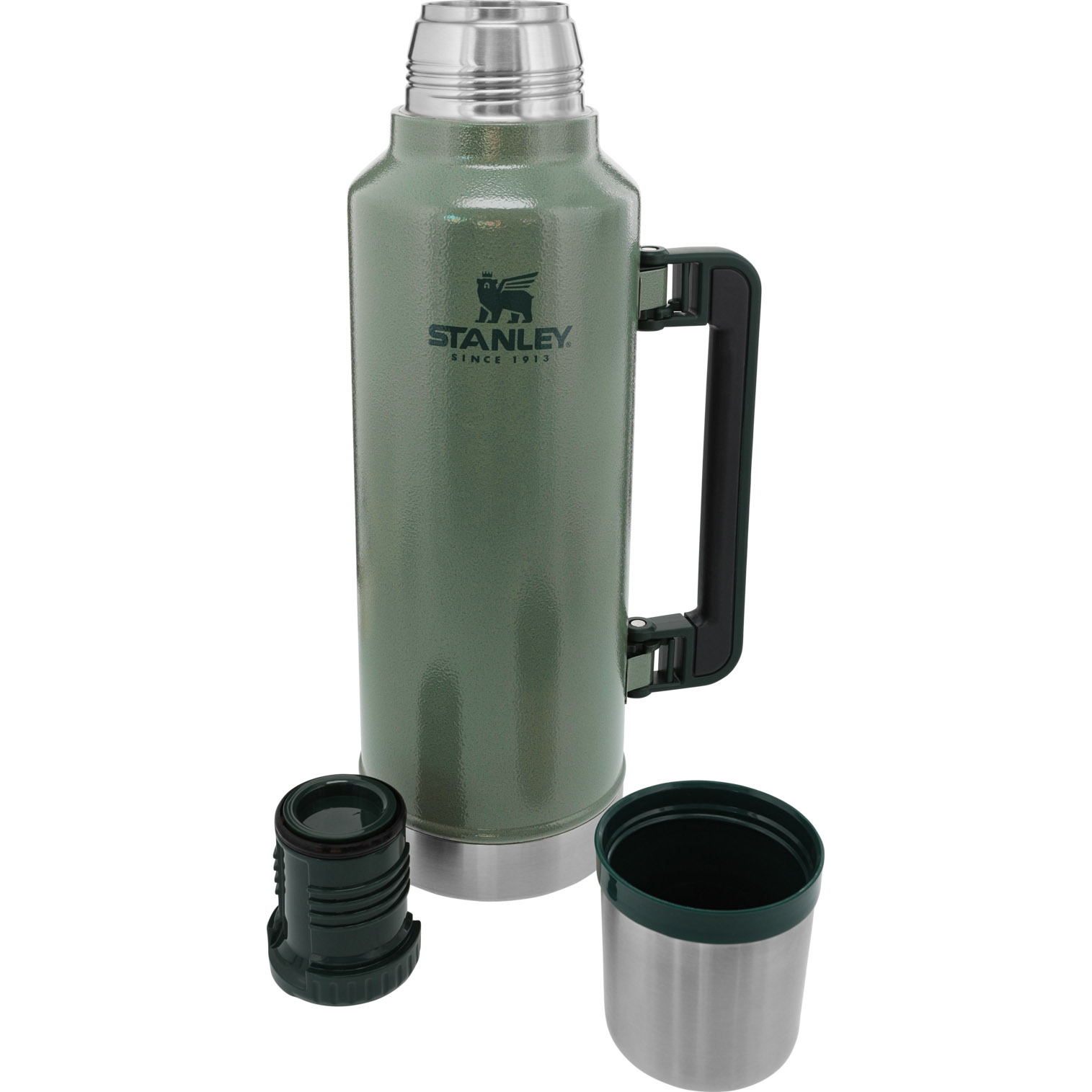 Stanley Classic Legendary Vacuum Insulated Bottle | 2 QT Hammertone Green | JO1907632