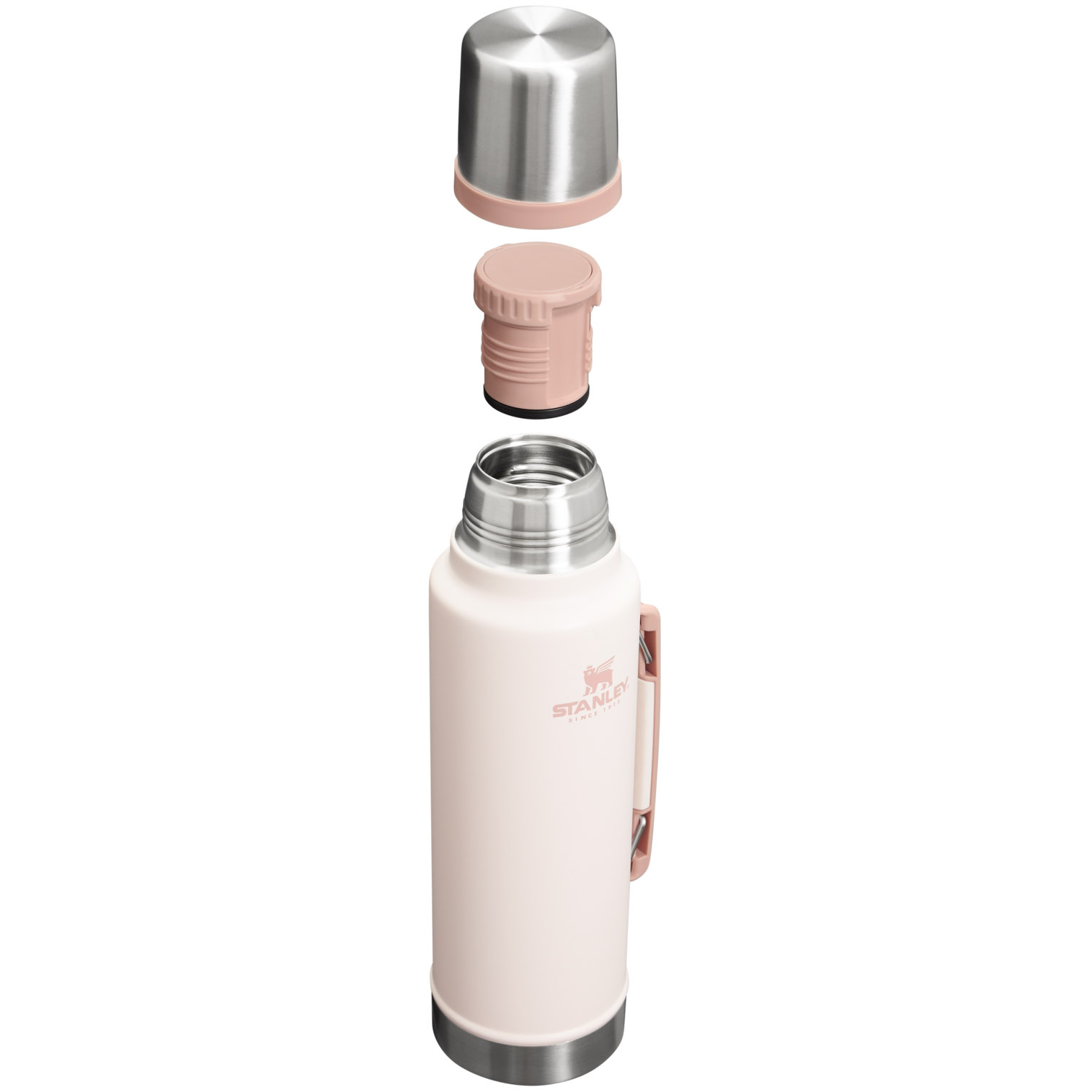 Stanley Classic Legendary Vacuum Insulated Bottle | 1.5 QT Rose Quartz | IA0894167