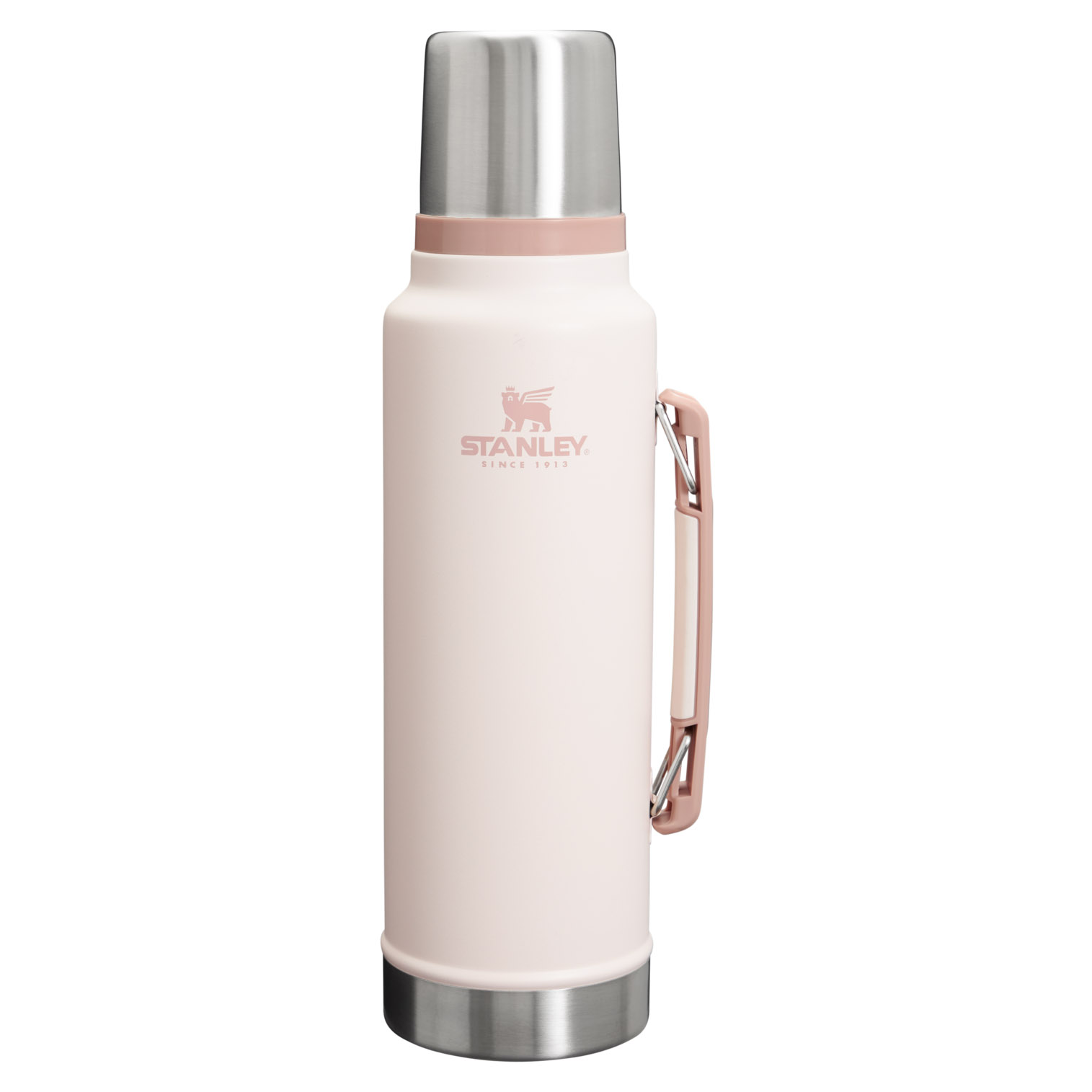 Stanley Classic Legendary Vacuum Insulated Bottle | 1.5 QT Rose Quartz | IA0894167