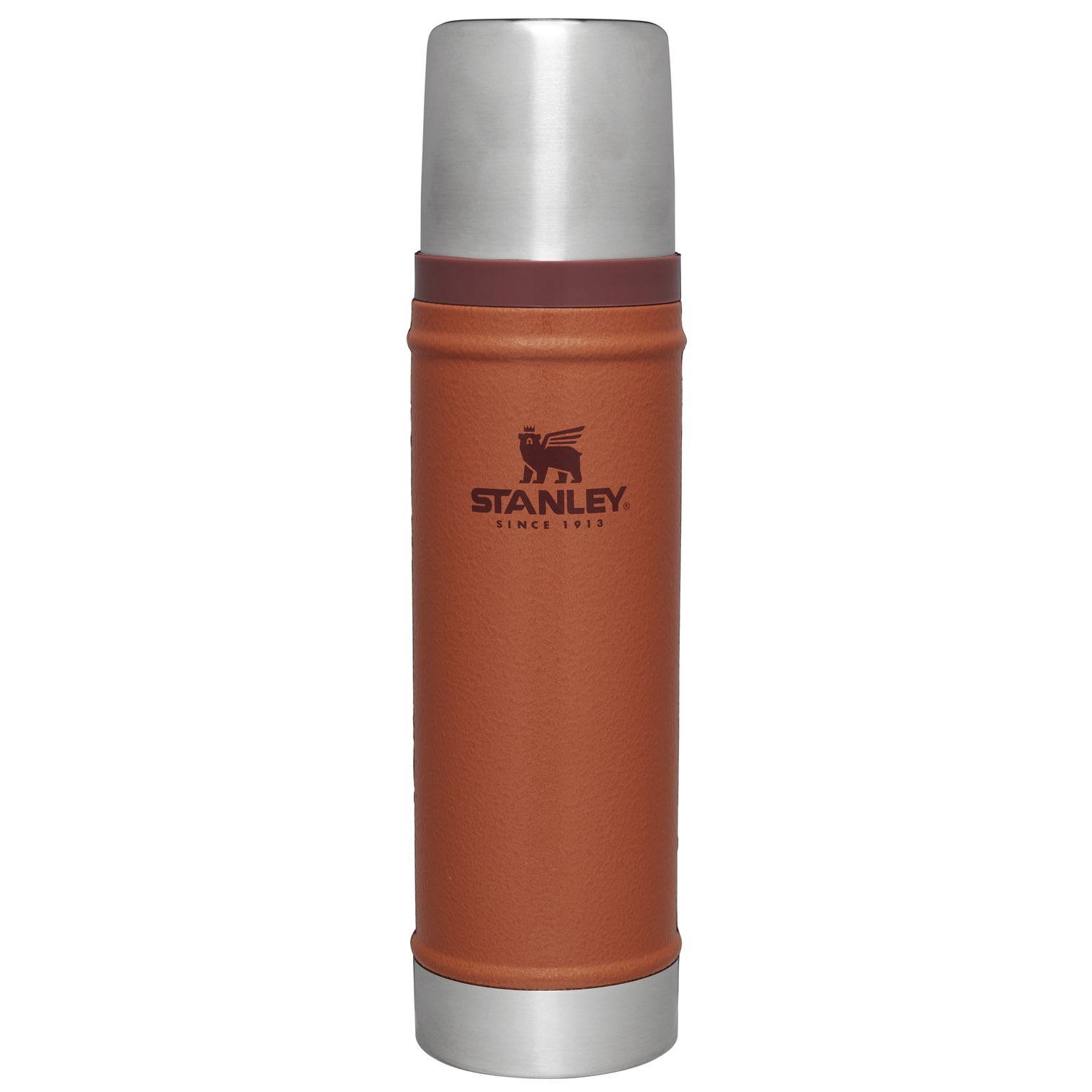 Stanley Classic Legendary Vacuum Insulated Water Bottle | 20 oz Hammertone Clay | TM8405672