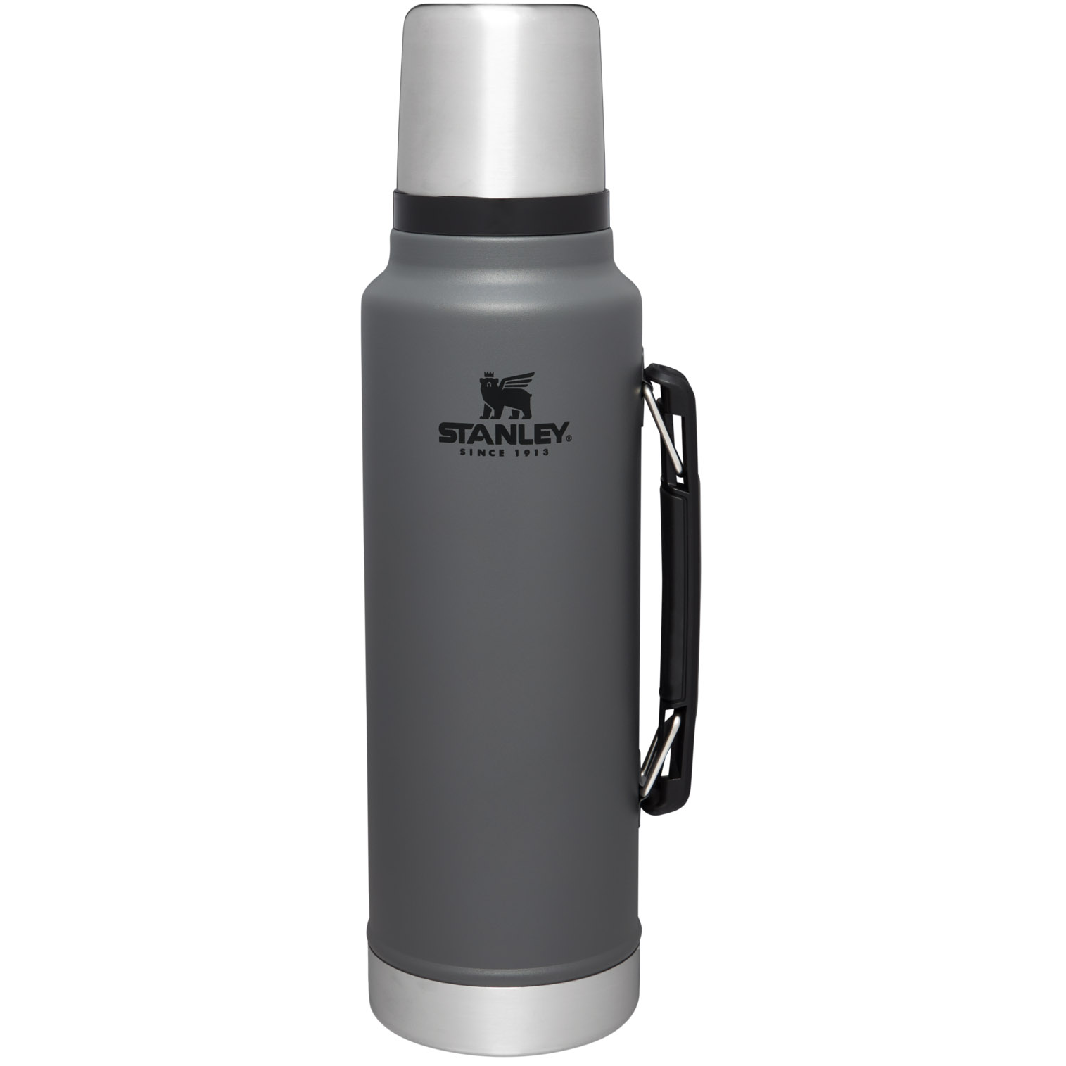 Stanley Classic Legendary Vacuum Insulated Bottle | 1.5 QT Charcoal | TX8403267