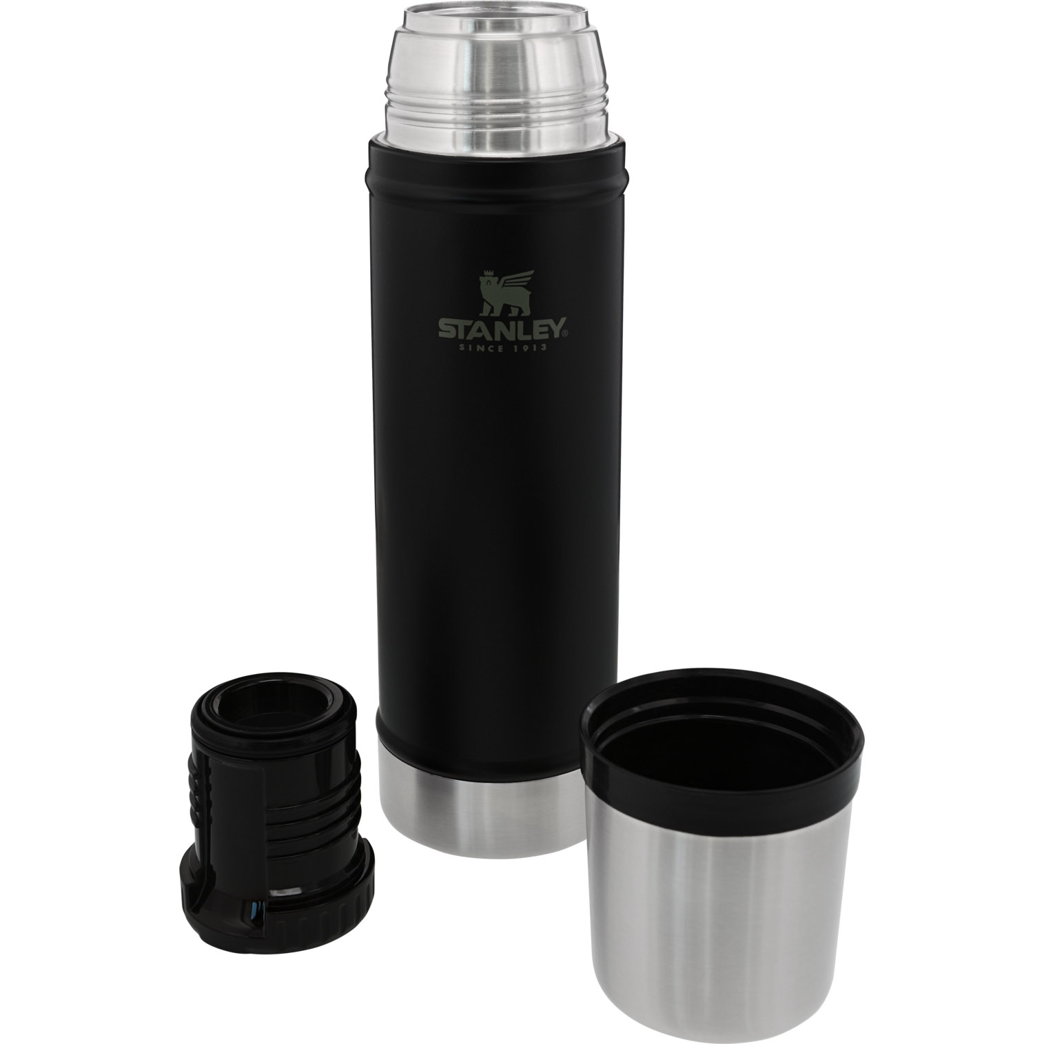 Stanley Classic Legendary Vacuum Insulated Water Bottle | 20 oz Matte Black | CZ1507483