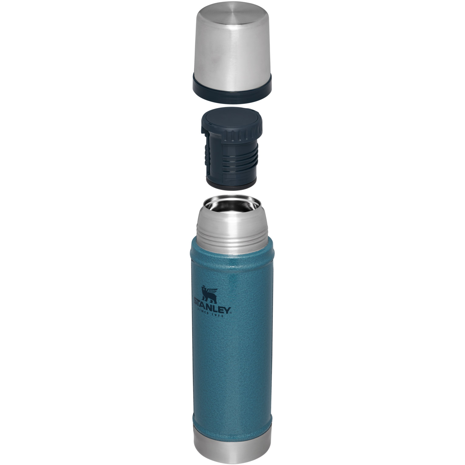 Stanley Classic Legendary Vacuum Insulated Water Bottle | 20 oz Hammertone Lake | EJ1729865