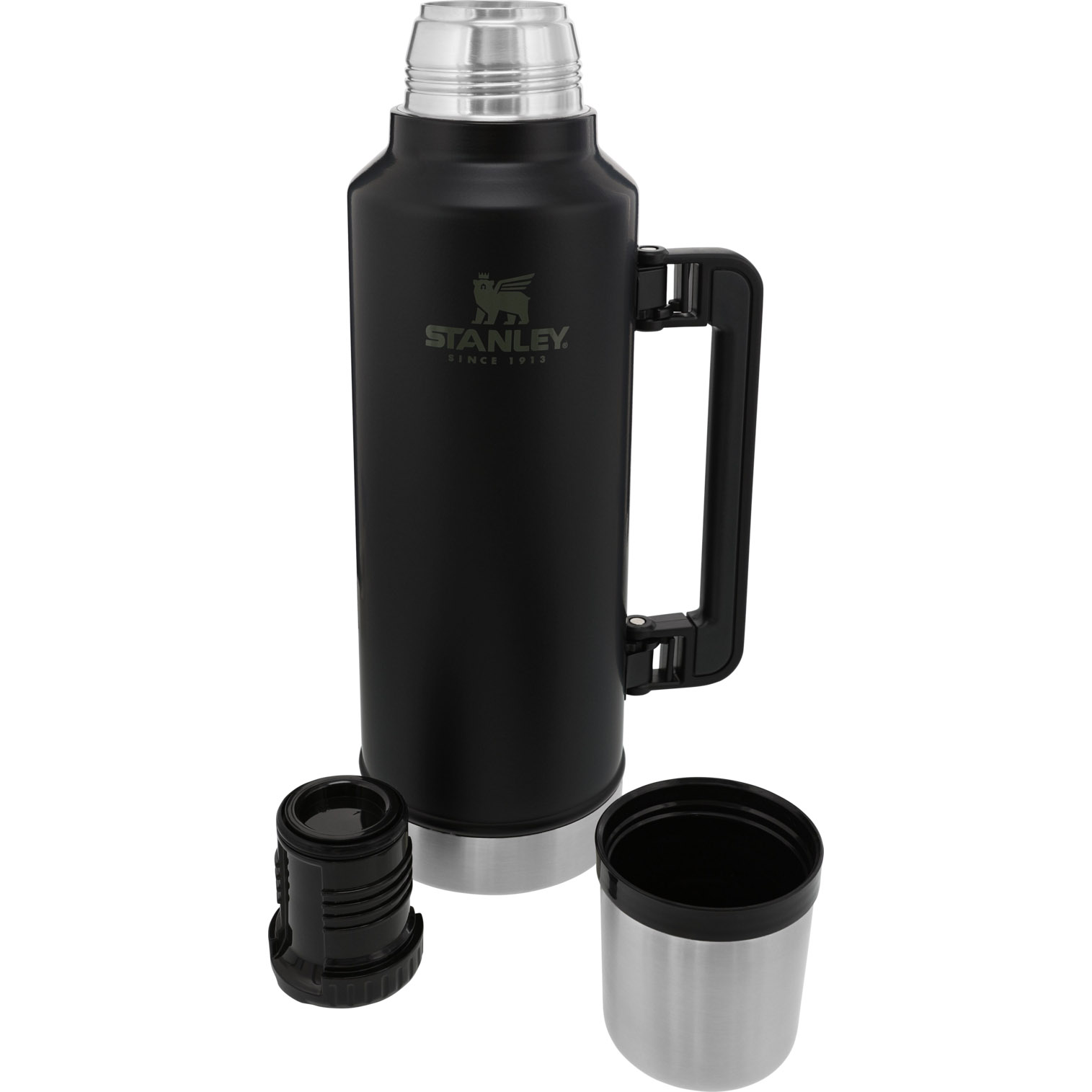 Stanley Classic Legendary Vacuum Insulated Bottle | 2 QT Matte Black | ZH7604218