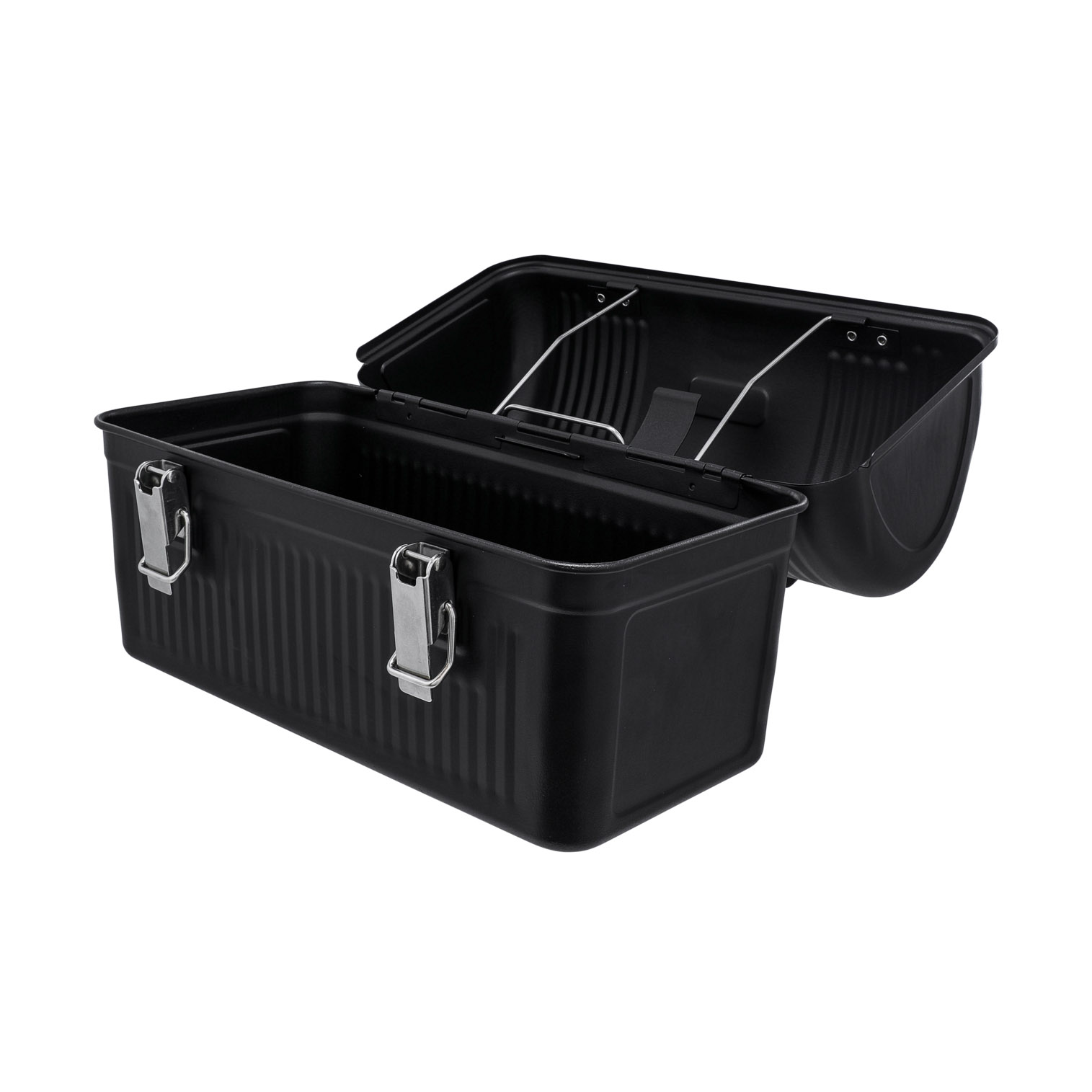 Stanley Classic Metal Lunch Box | 10 oz | Stainless Steel Matte Black | BG4326859