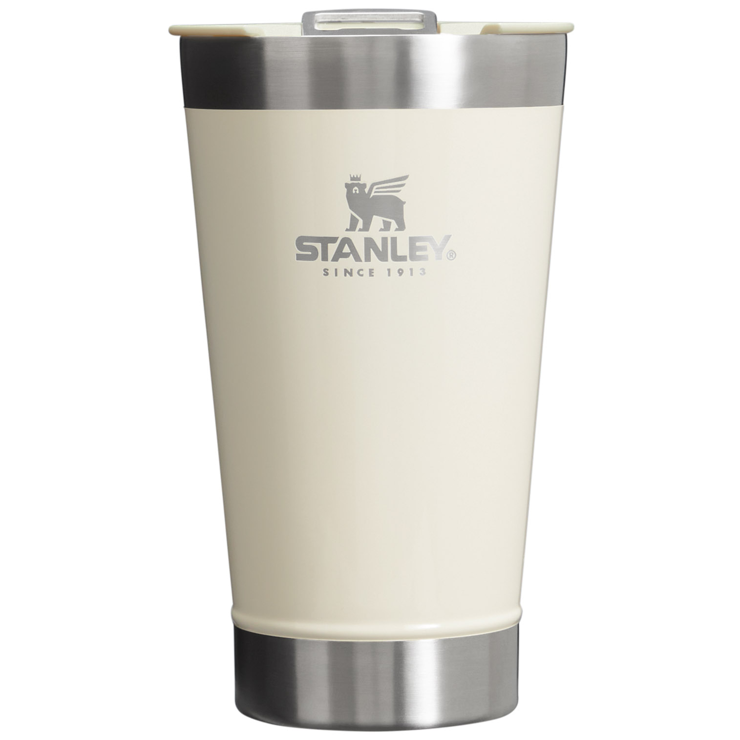 Stanley Classic Stay Chill Insulated Beer Pint | 16oz Tumbler Cream Gloss | CM1584603