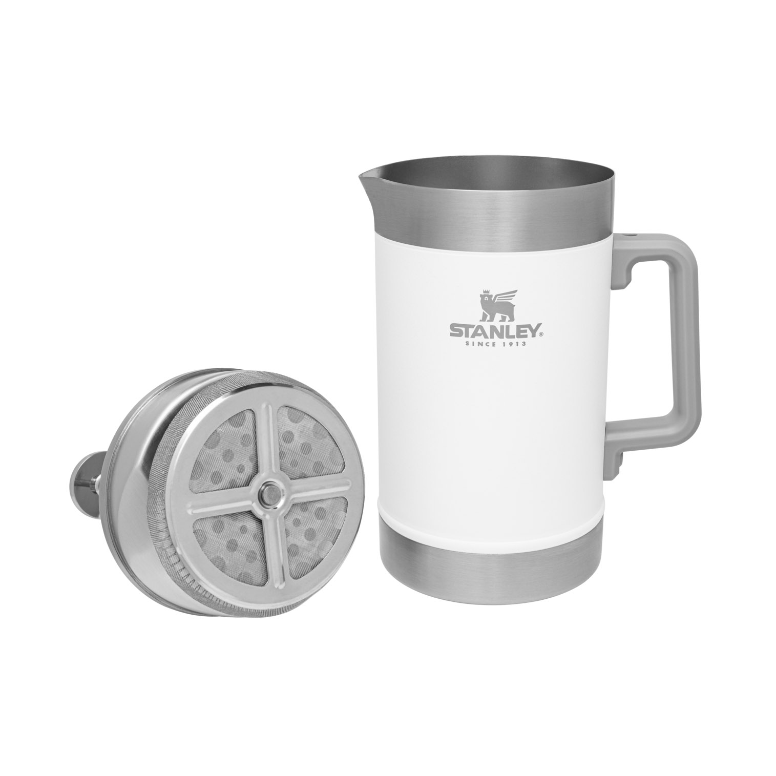 Stanley Classic Stay Hot French Coffee Press | 48oz Polar | AT1426798