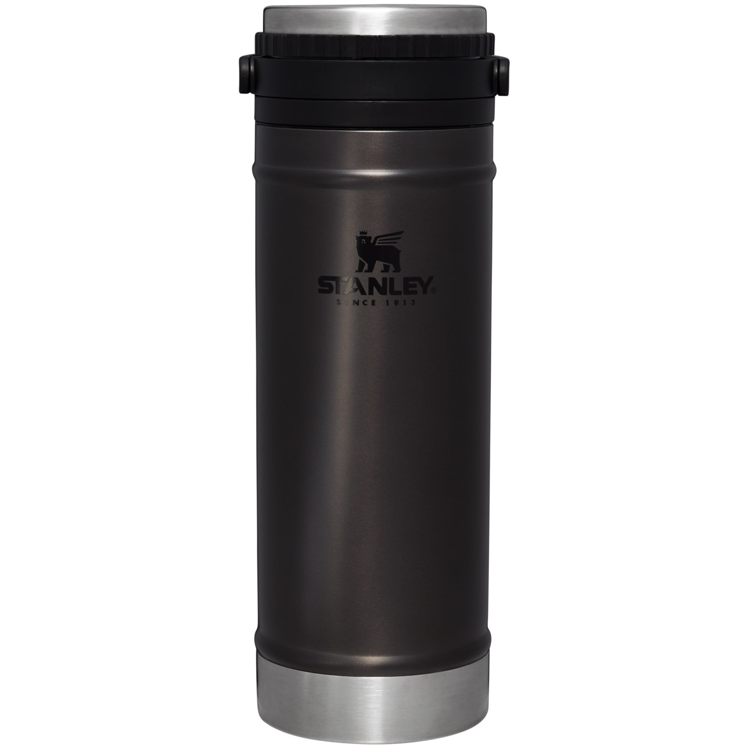 Stanley Coffee Mug w/ Integrated French Press | 16 oz Charcoal Glow | ZN4568371