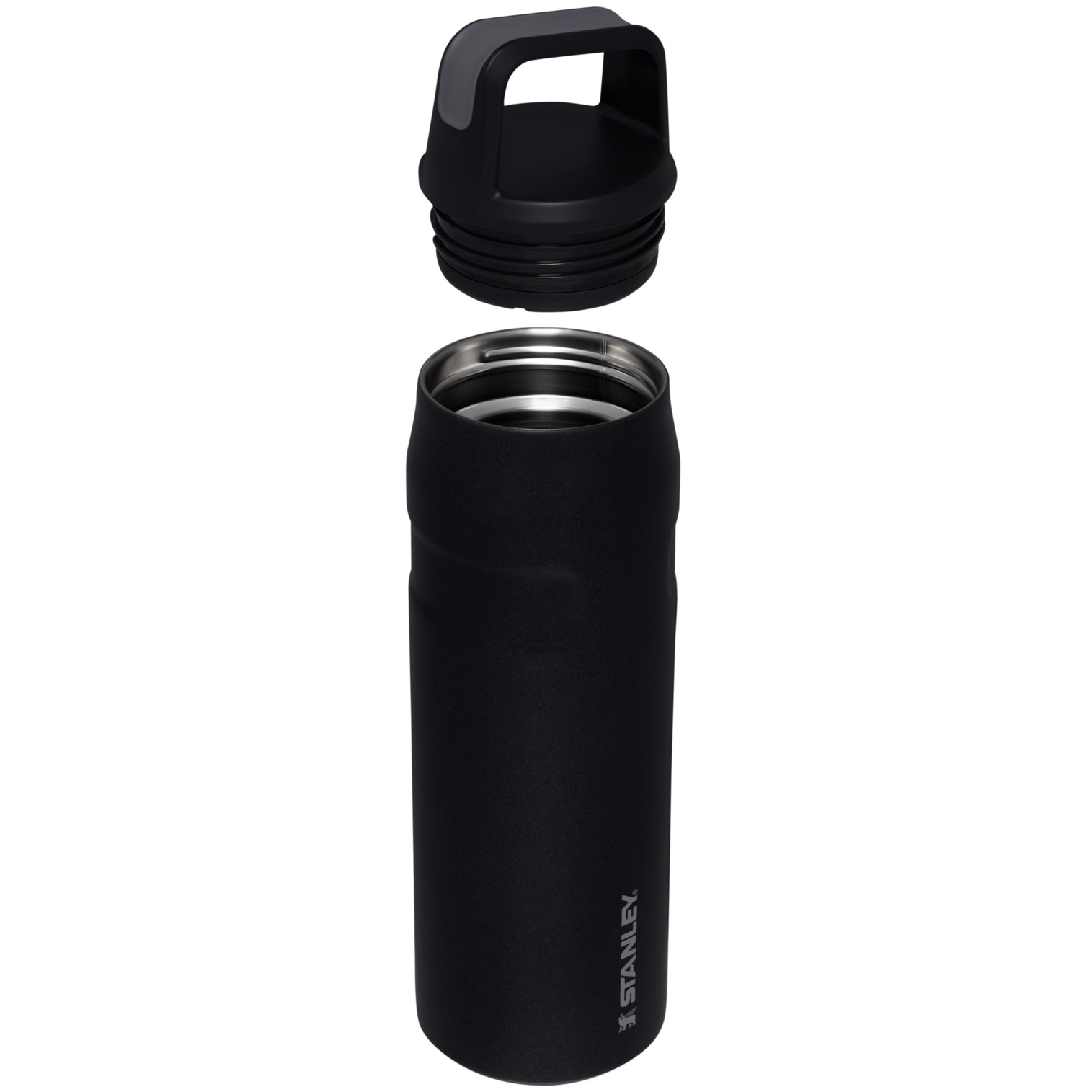 Stanley IceFlow™ Bottle with Cap and Carry+ Lid | 24 OZ Black Glimmer | XG9013482