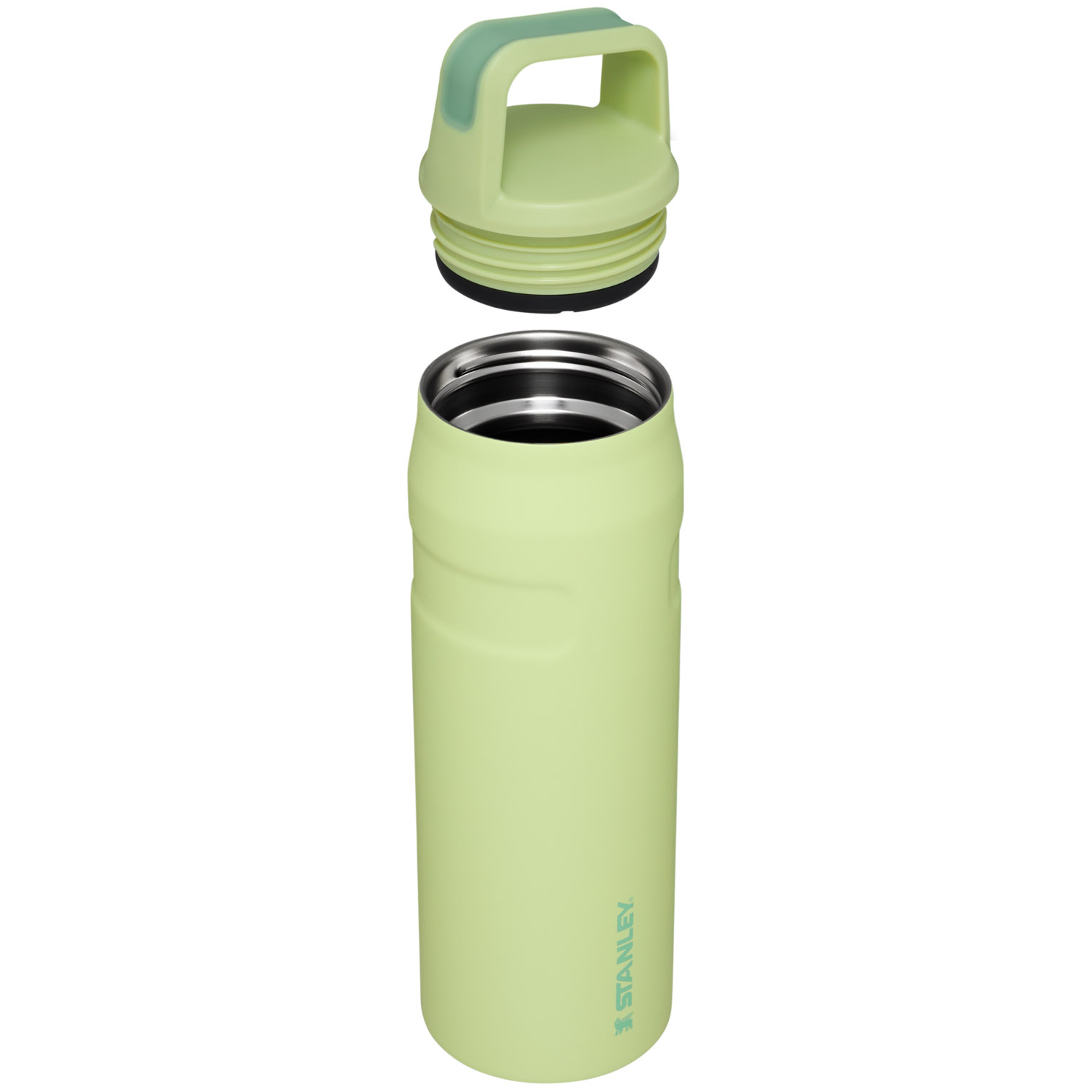 Stanley IceFlow™ Bottle with Cap and Carry+ Lid | 24 OZ Citron | EP5813602