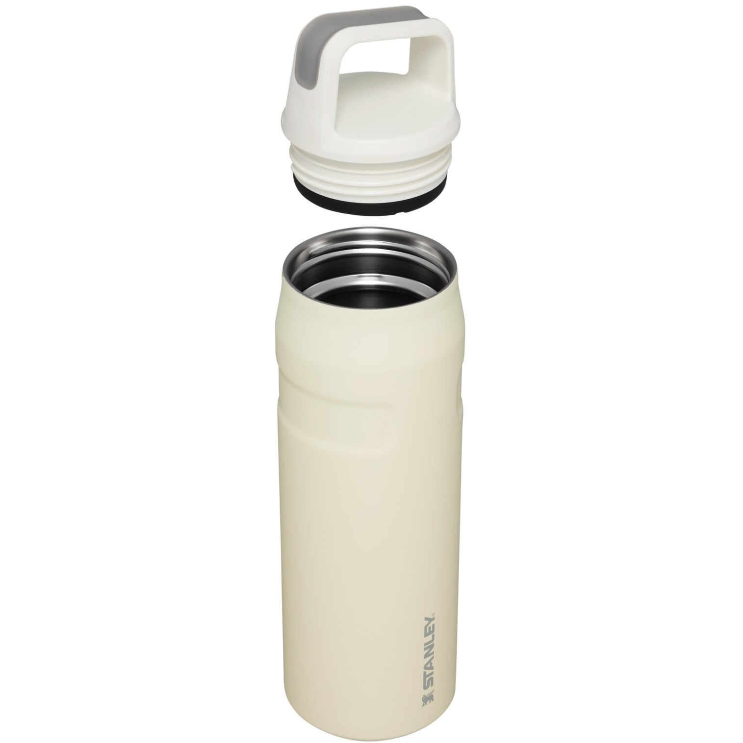 Stanley IceFlow™ Bottle with Cap and Carry+ Lid | 24 OZ Cream Glimmer | XA1496825