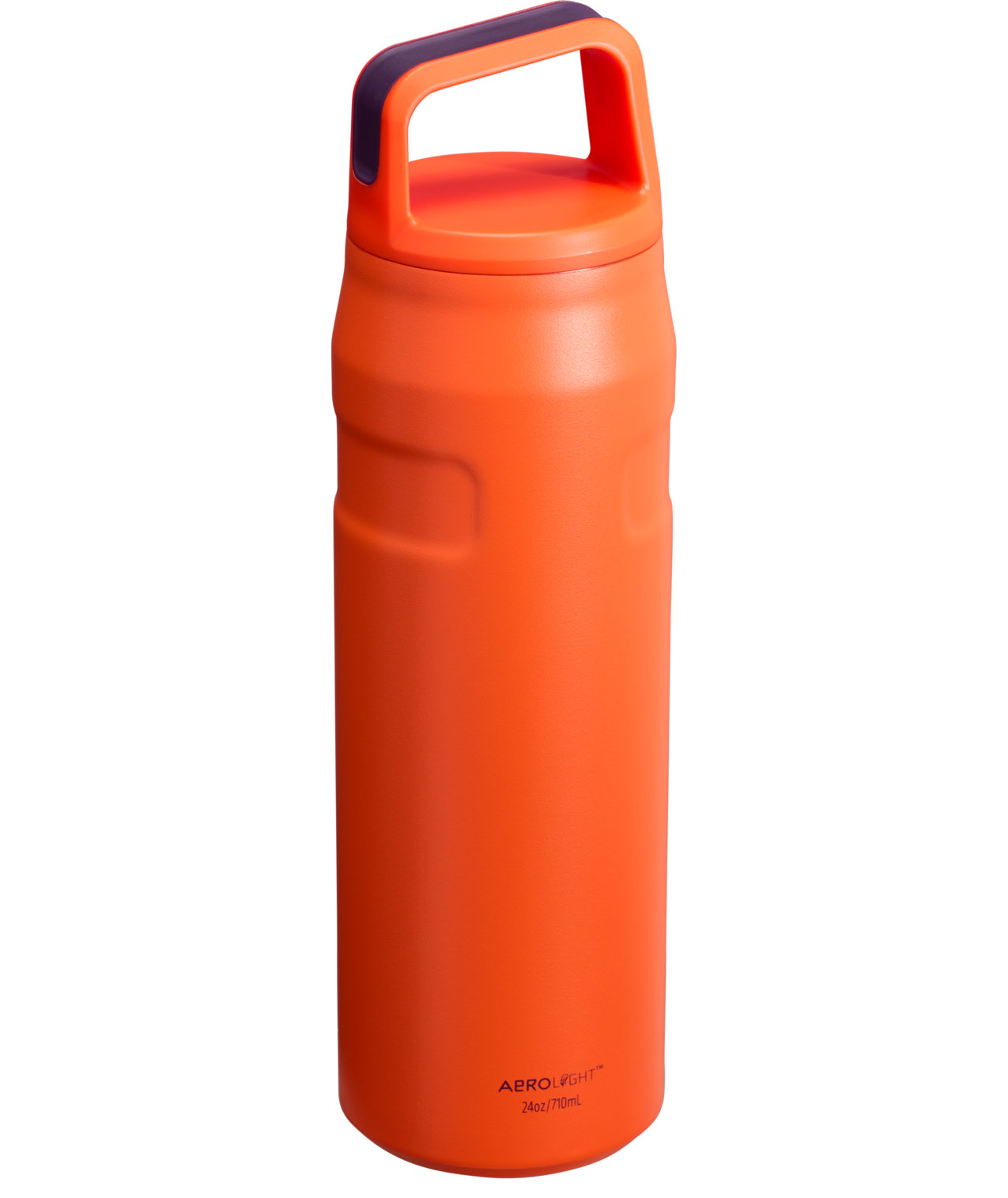 Stanley IceFlow™ Bottle with Cap and Carry+ Lid | 24 OZ Tigerlily Plum | HC4695280