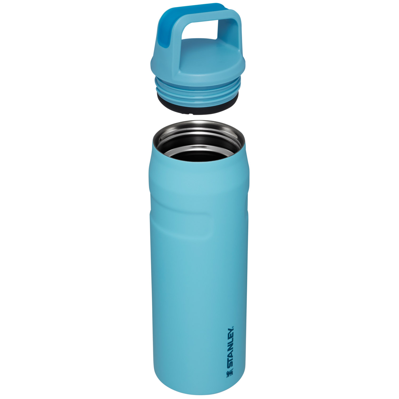 Stanley IceFlow™ Bottle with Cap and Carry+ Lid | 24 OZ Pool | TS8341259