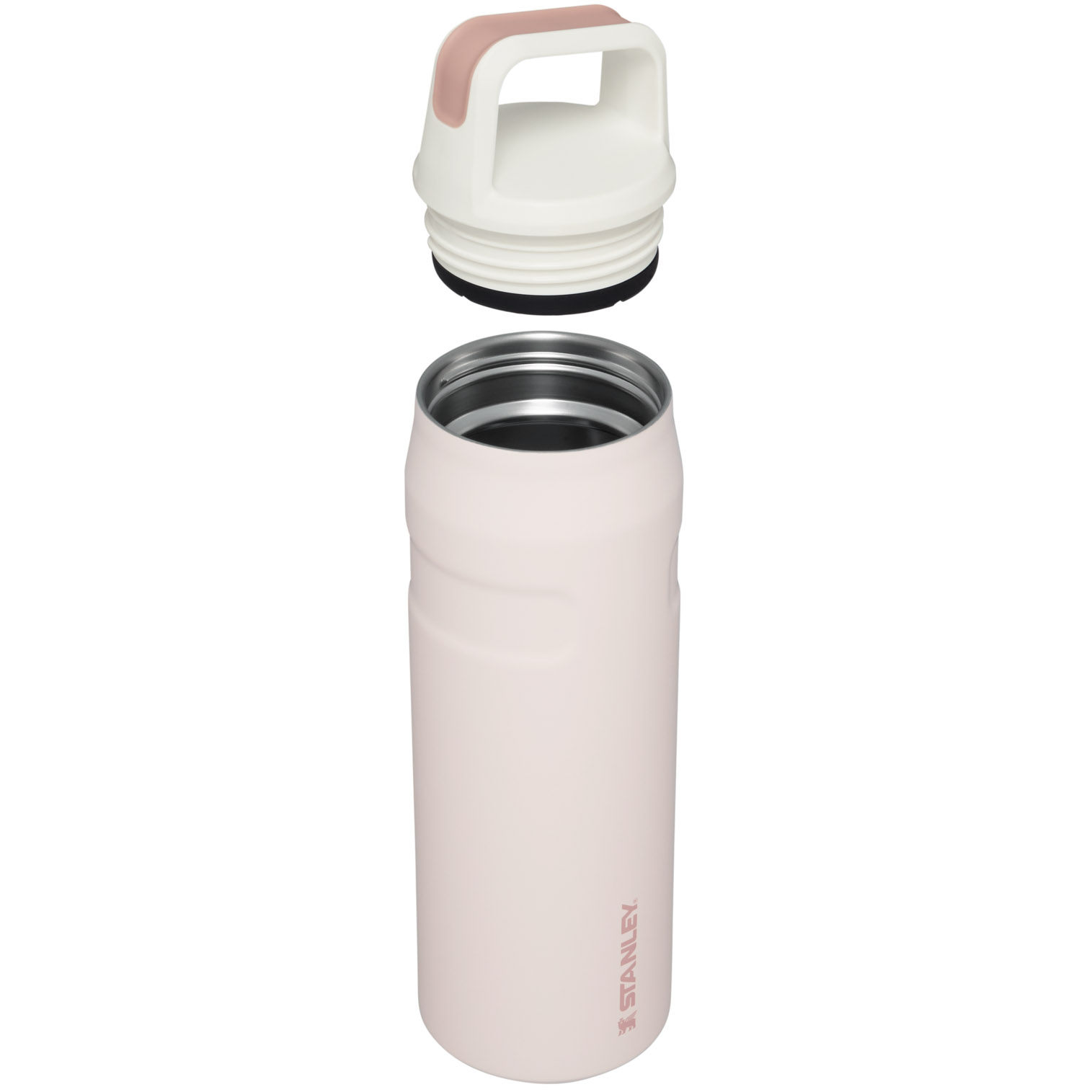 Stanley IceFlow™ Bottle with Cap and Carry+ Lid | 24 OZ Rose Quartz Glimmer | VL7098132