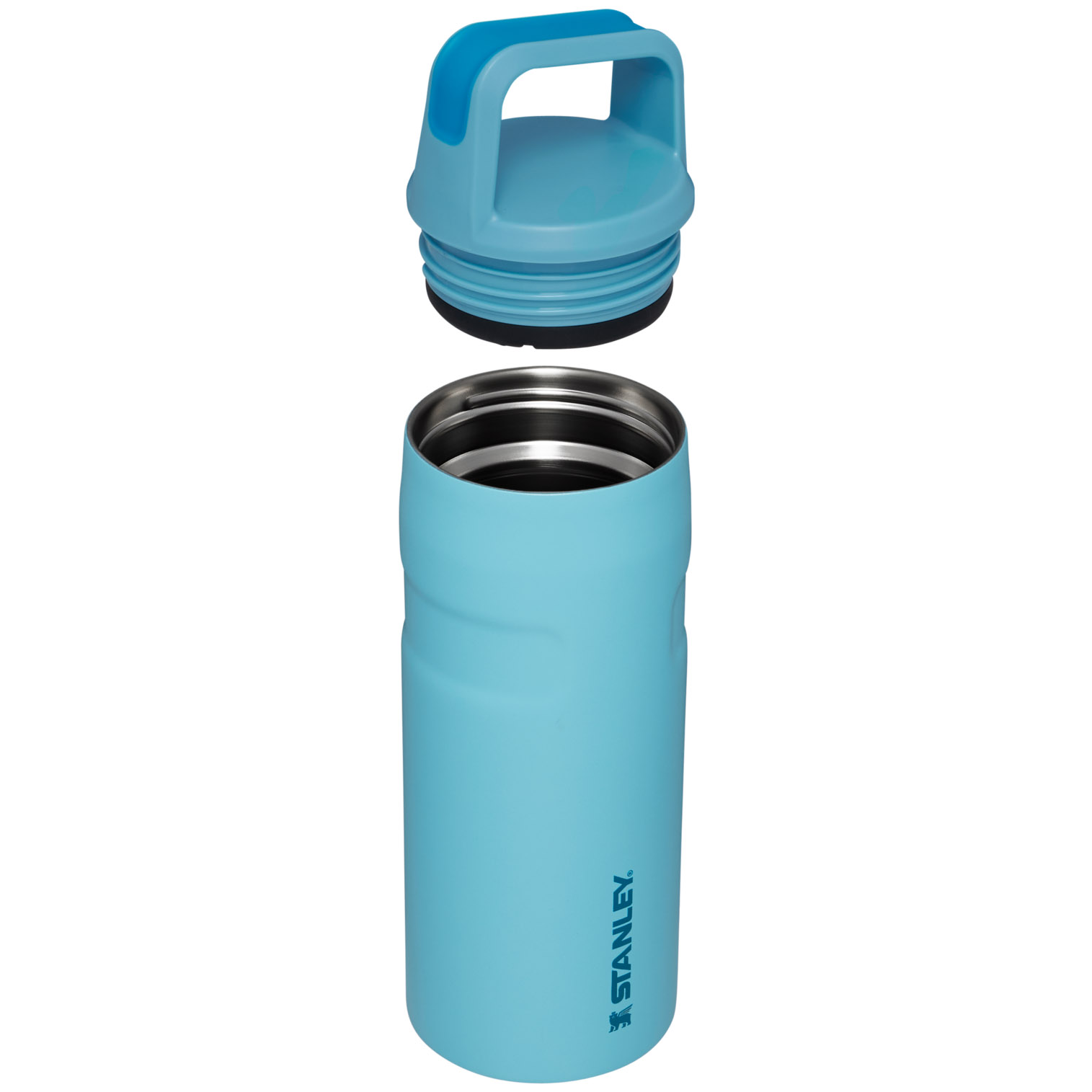 Stanley IceFlow™ Bottle with Cap and Carry+ Lid | 16 OZ Pool | BX7431089