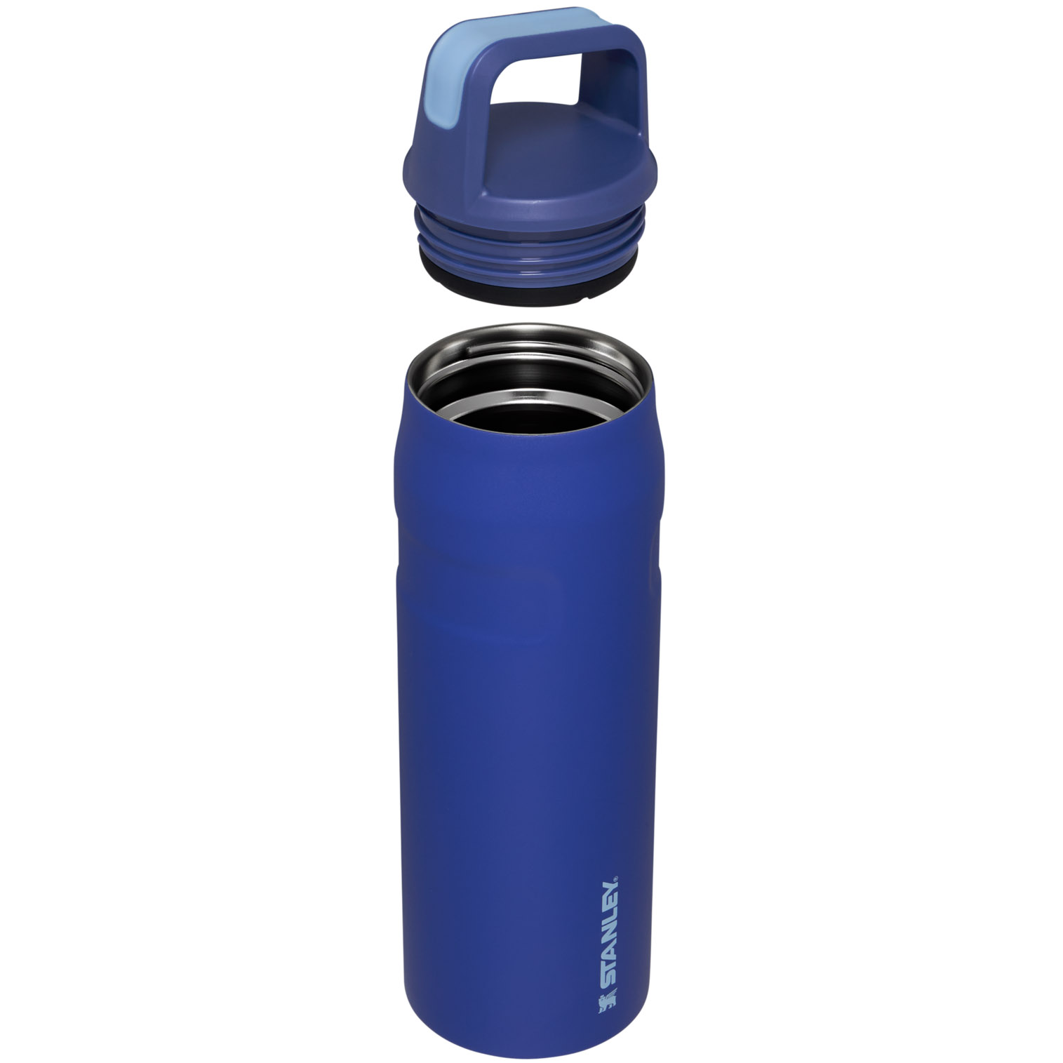 Stanley IceFlow™ Bottle with Cap and Carry+ Lid | 24 OZ Lapis | XO9647830