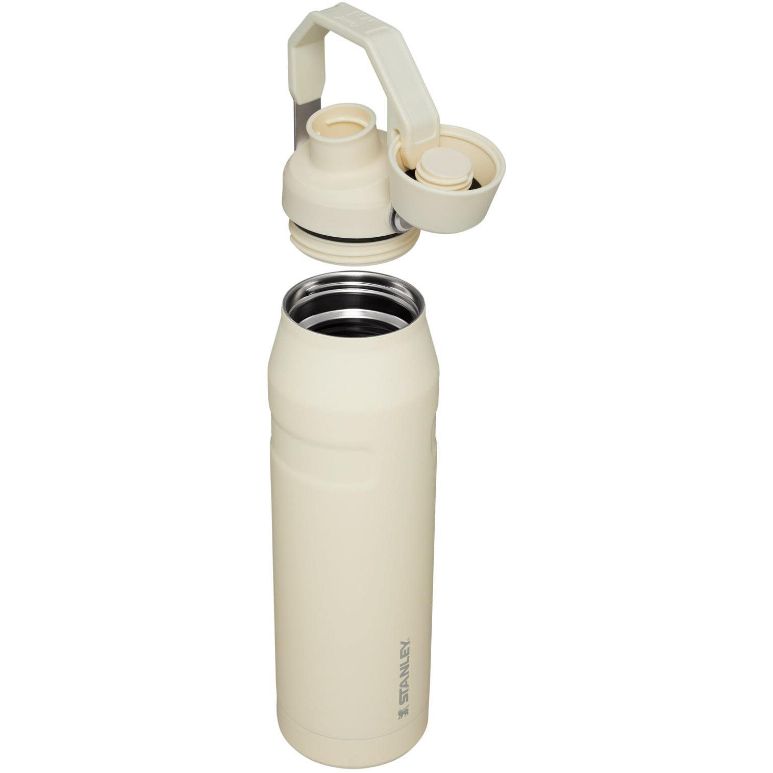 Stanley IceFlow Insulated Bottle with Fast Flow Lid | 36 OZ Cream Glimmer | BA2379610