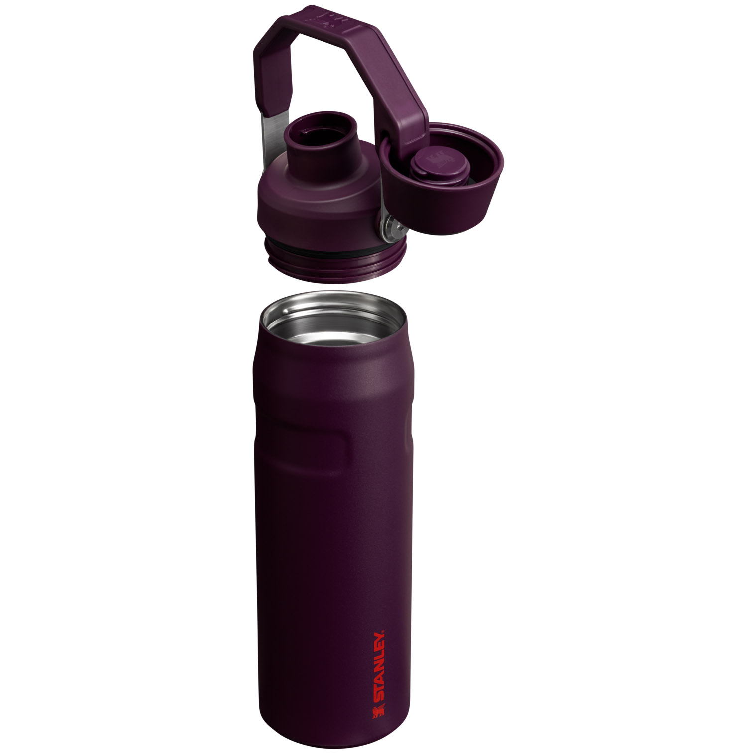 Stanley IceFlow Insulated Bottle with Fast Flow Lid | 24 OZ Plum | WU4182790