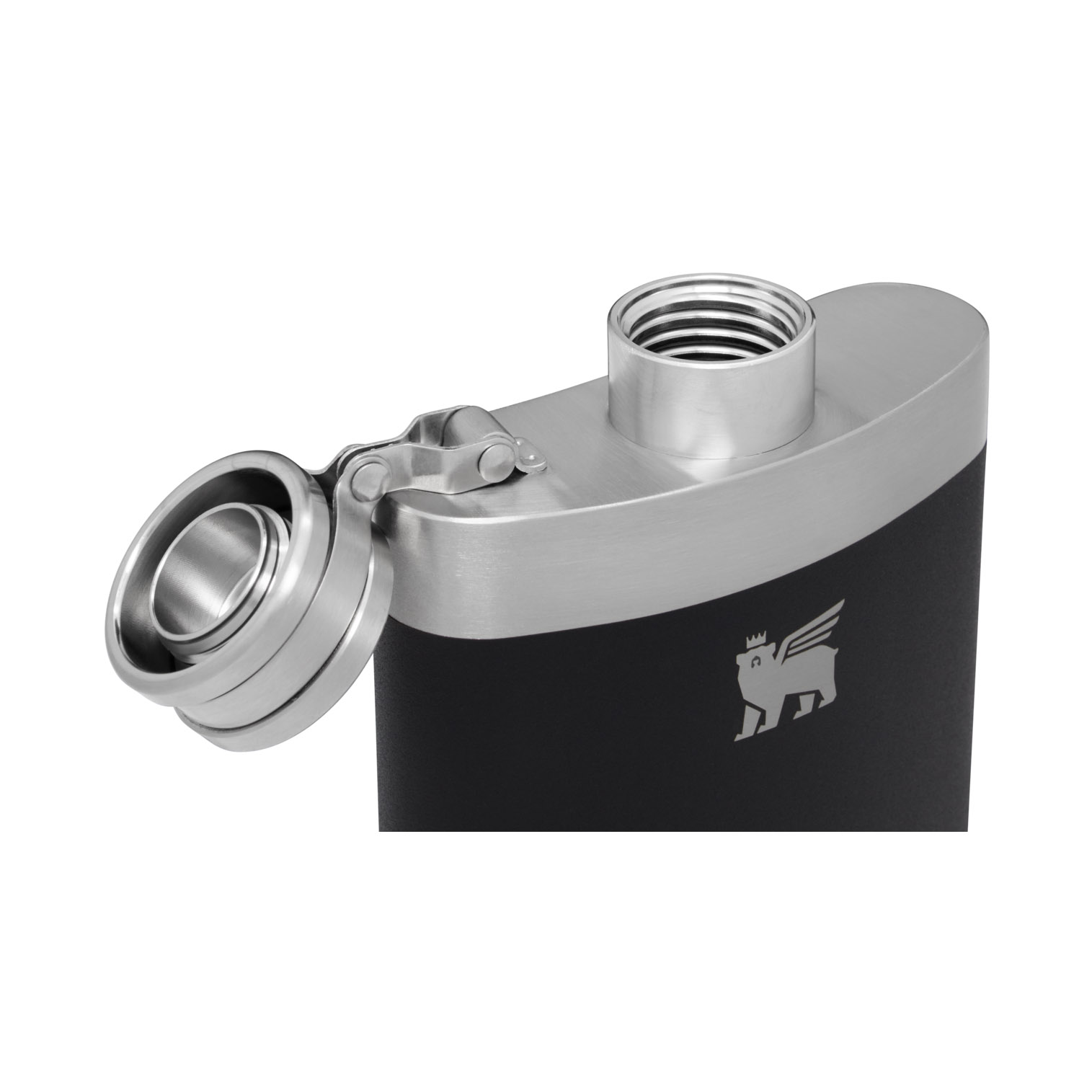 Stanley Lifted Spirits Hip Flask | 8 oz Foundry Black | MN5410278