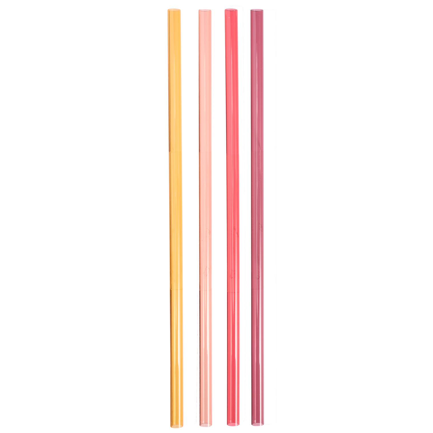 Stanley Replacement Straw 4 Pack | 30 oz Quencher Tumbler Red/Orange | RG5083174