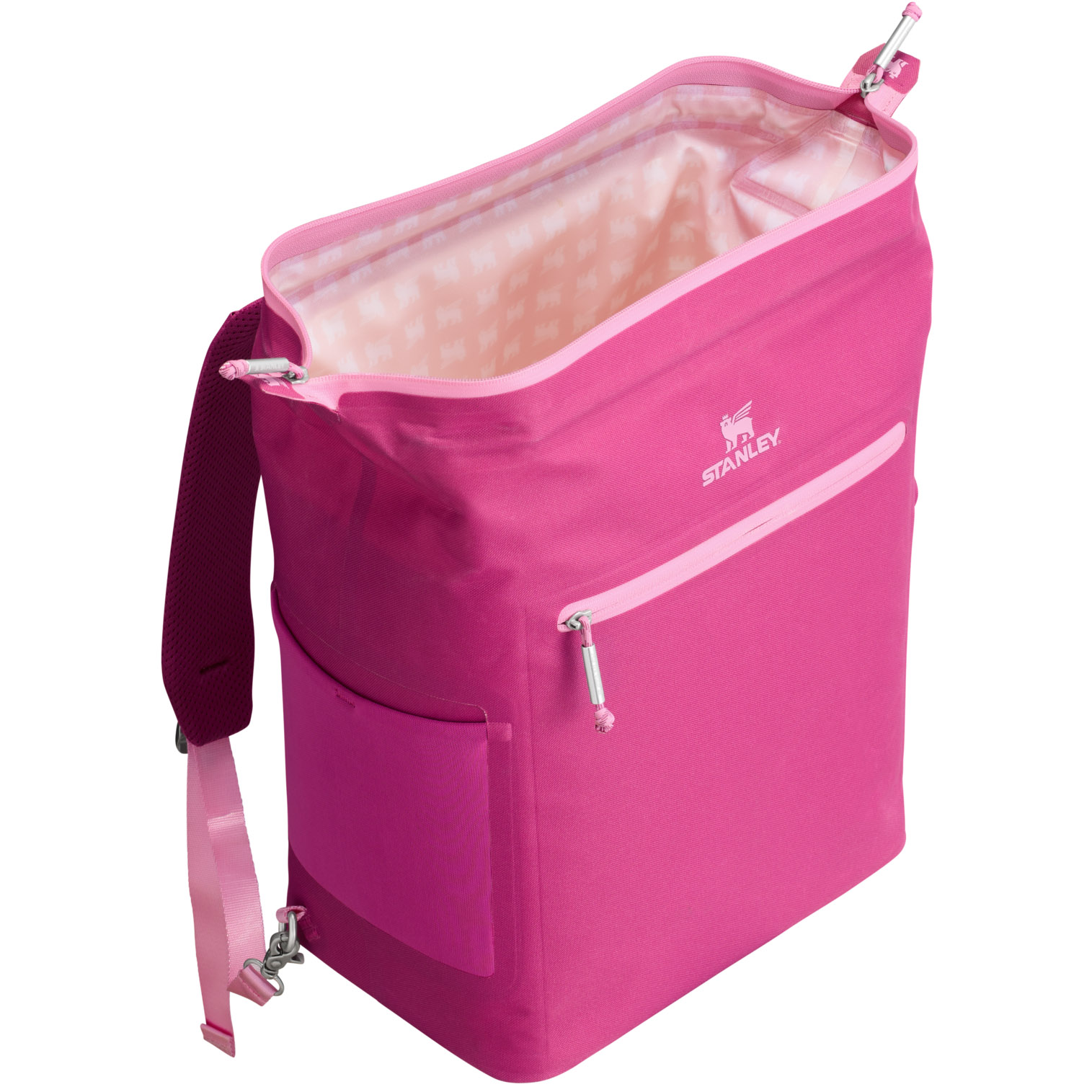 Stanley The All Day Madeleine Midi Cooler Backpack | 20 Can | 14.8 QT | 14.0 L Fuchsia | KL6745319