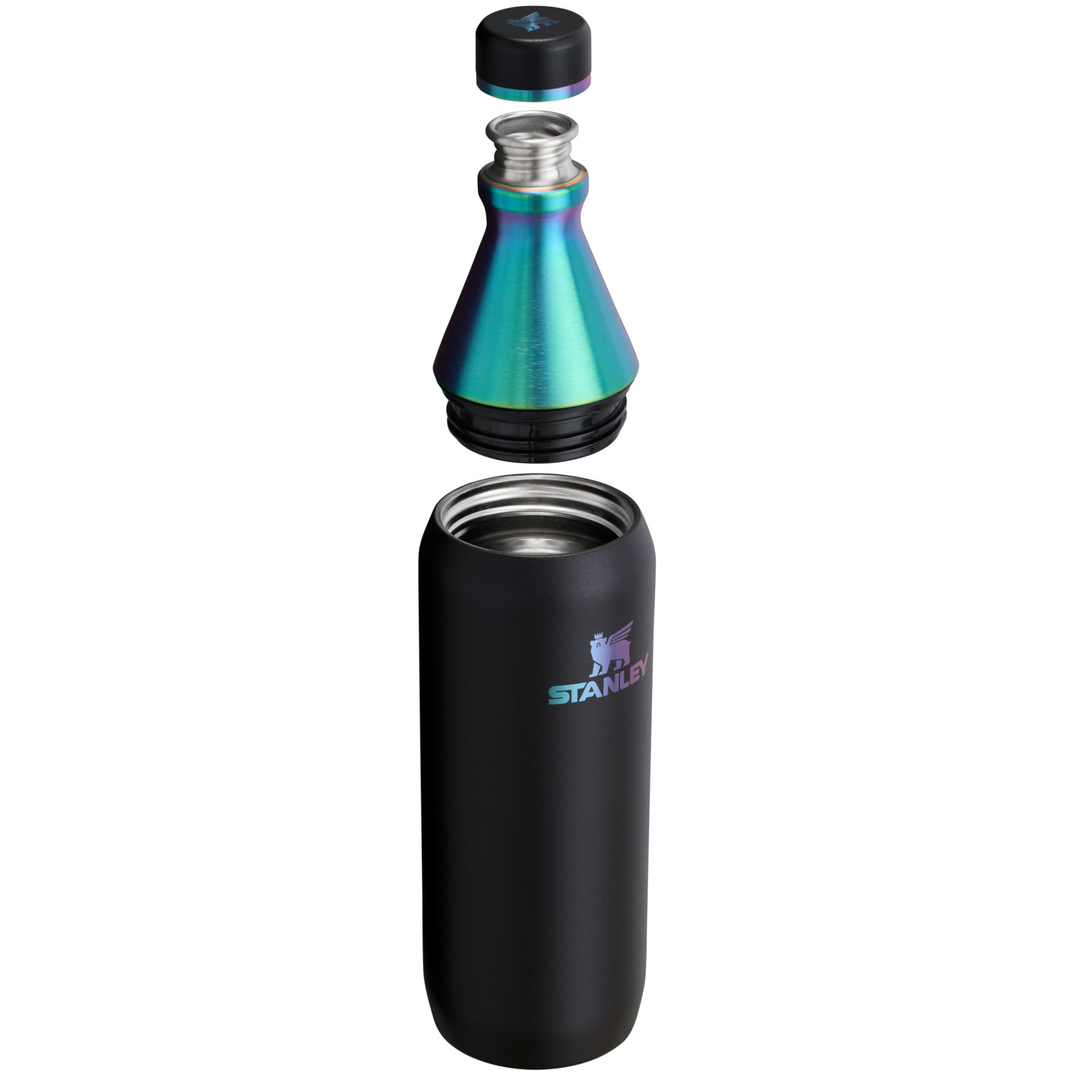 Stanley The Black Chroma All Day Slim Bottle | 20 OZ Black Chroma | WJ8921054